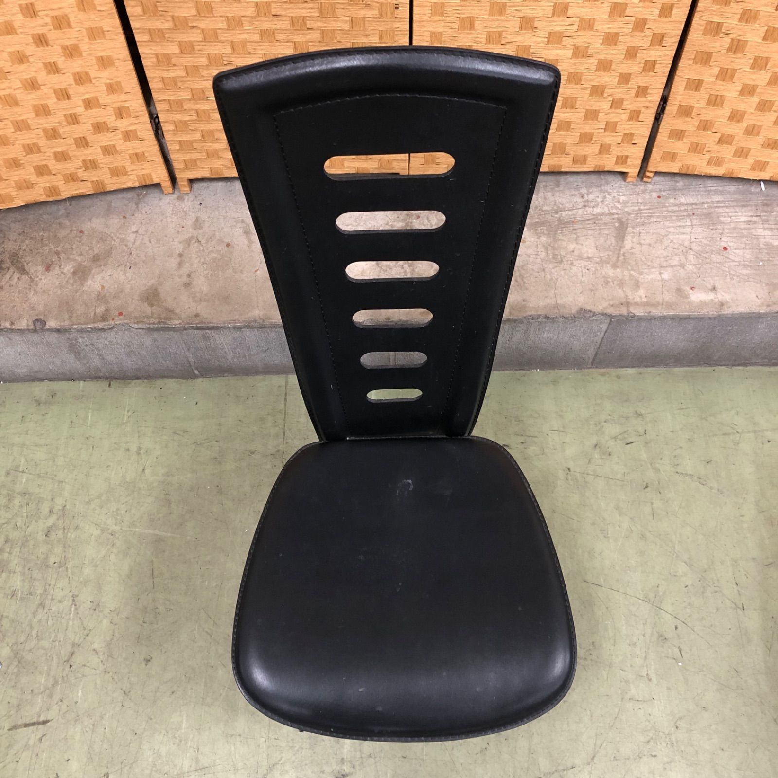 M【値下げ交渉可能】大塚家具 椅子 ダイニングチェア 1脚 ブラック 
