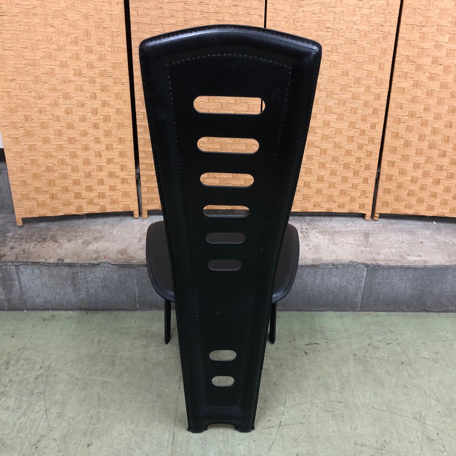 M【値下げ交渉可能】大塚家具 椅子 ダイニングチェア 1脚 ブラック 