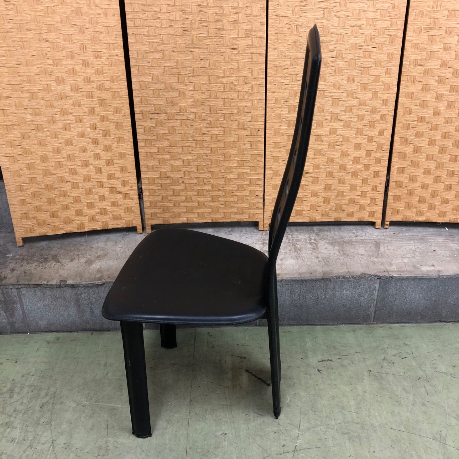 M【値下げ交渉可能】大塚家具 椅子 ダイニングチェア 1脚 ブラック 
