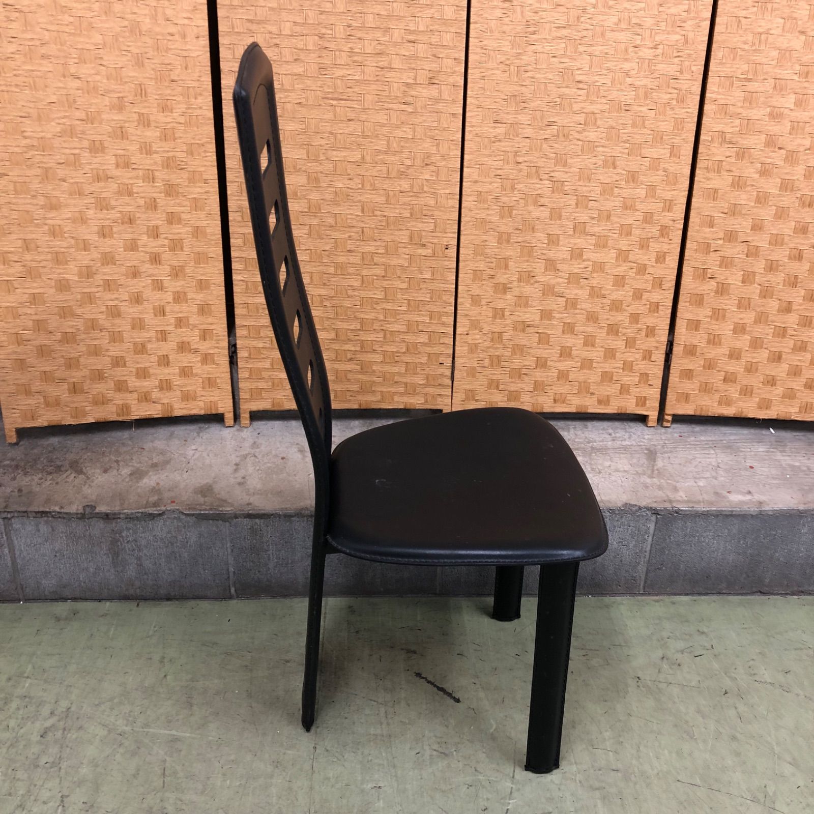 M【値下げ交渉可能】大塚家具 椅子 ダイニングチェア 1脚 ブラック 