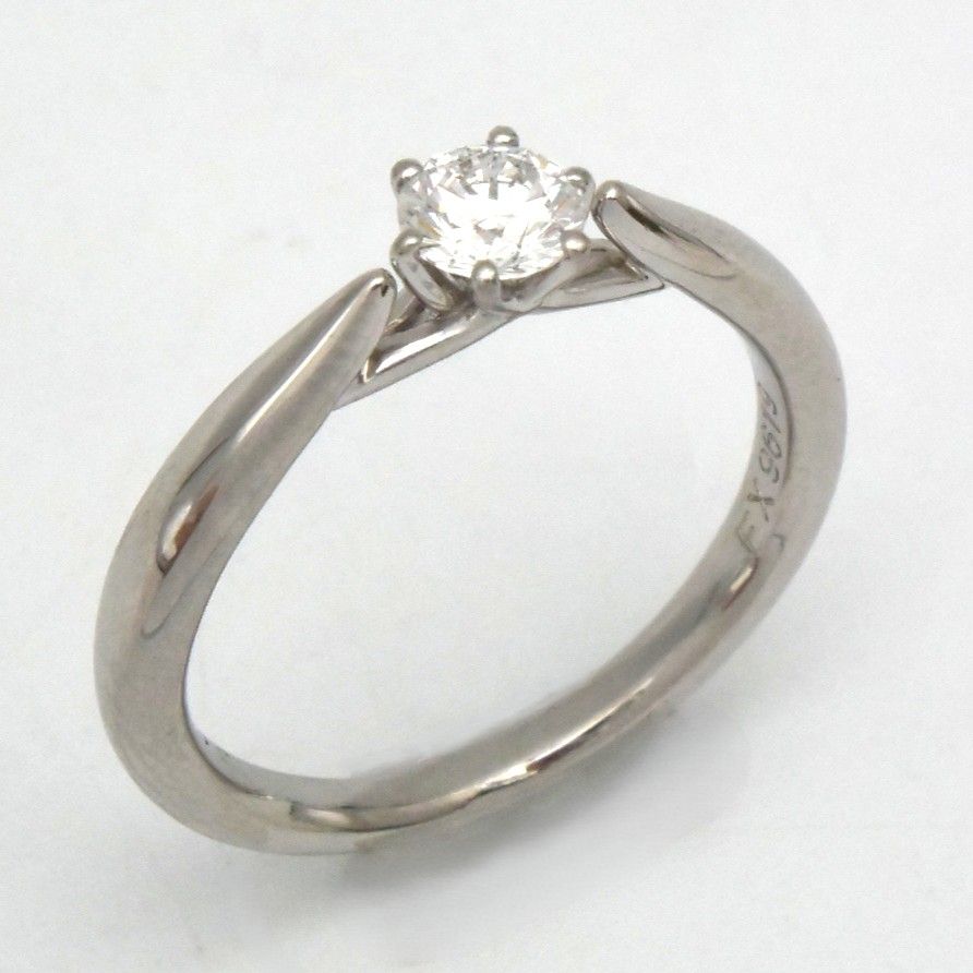 【値下げ依頼対応】pt950 9号 ダイヤ 指輪 プラチナ 楽天市場】プラチナ950 Pt950 天然ダイヤモンド リング 計0.15カラット