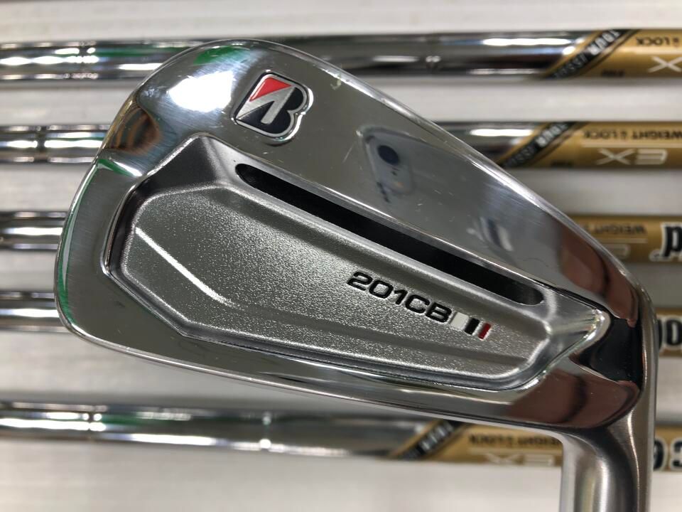 ブリヂストン　TOUR B 201CB　ダイナミックゴールド EX ツアー イシュー　X100フレックス　アイアンセット　中古【最短即日発送】