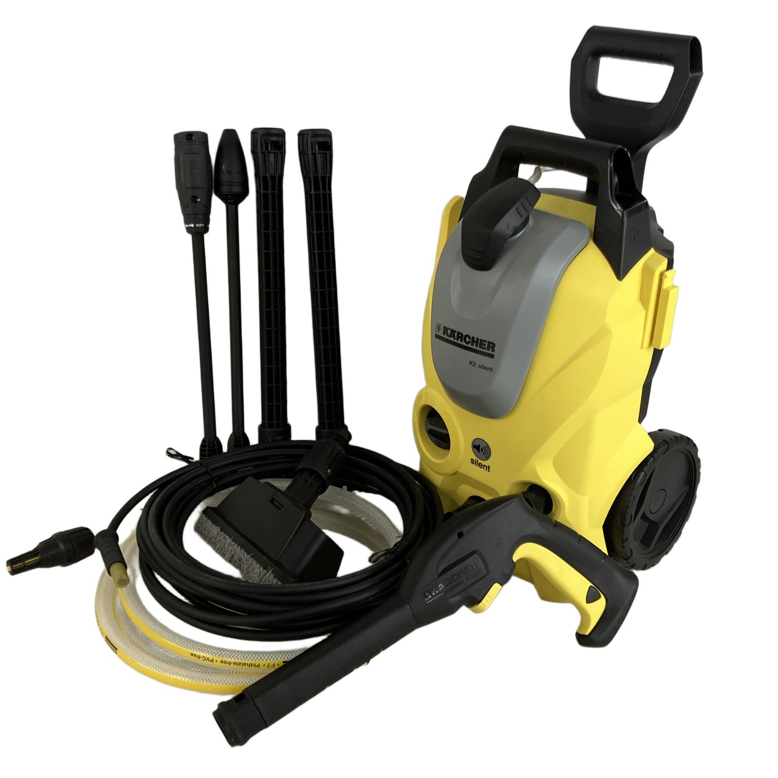 KARCHER 高圧洗浄機 K3 サイレント　東日本　50Hzケルヒャー　中古 KARCHER(ケルヒャー) 高圧洗浄機 K3サイレントプラス50Hz(東日本