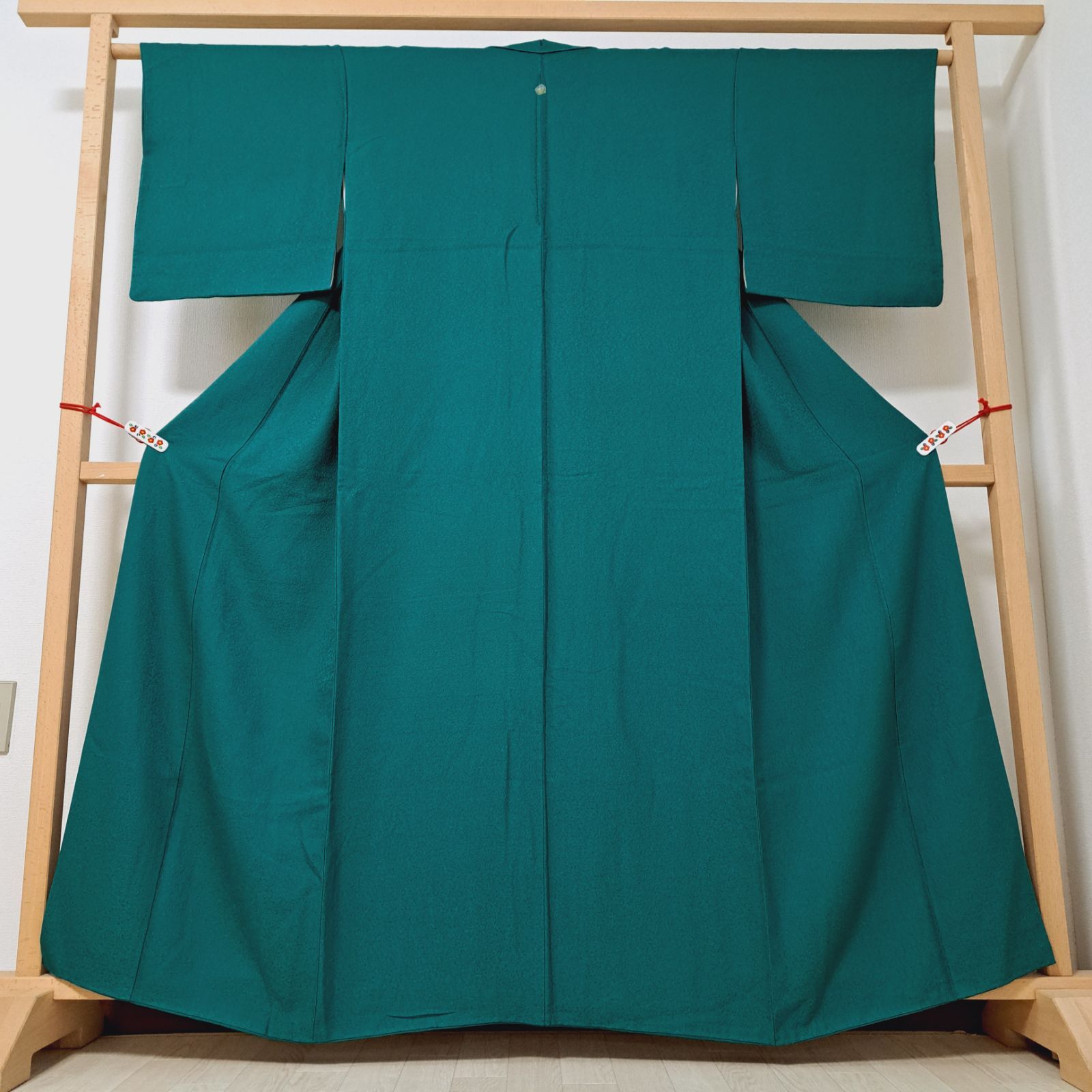 一つ紋・色無地】裄69.5 身丈162.5 袖48.5 裄長＆3L～4L相当のゆったり