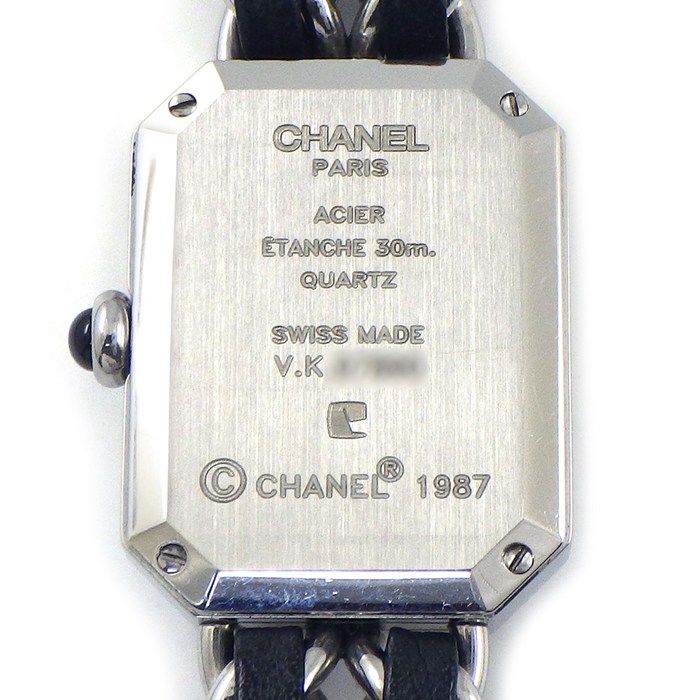 T062 シャネル プルミエールL SS×レザー H0451 クォーツ プルミエール L[H0451] Premier | シャネル レディース 中古 時計