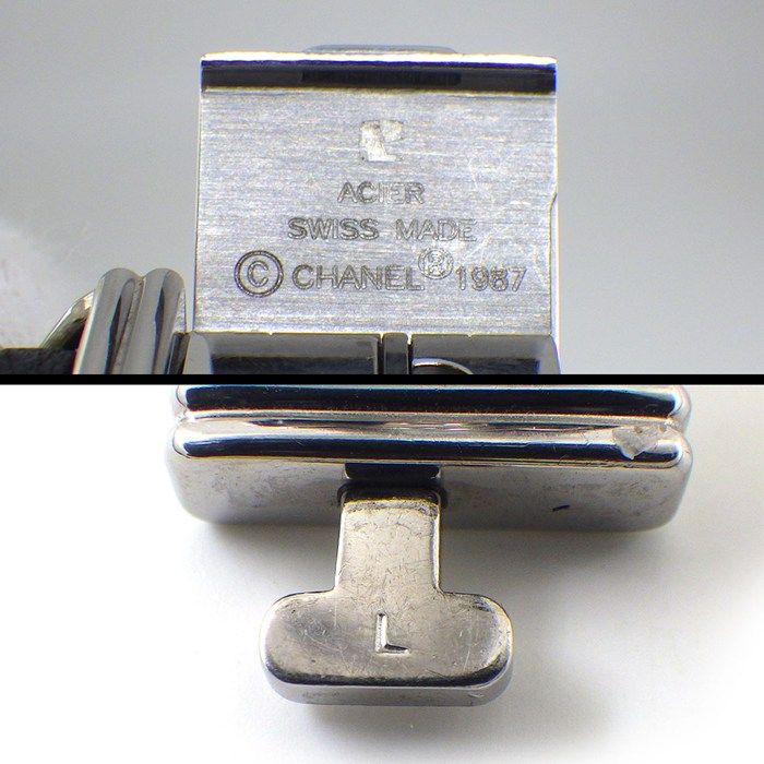 シャネル CHANEL 腕時計 プルミエール L H0451 ブラック文字盤