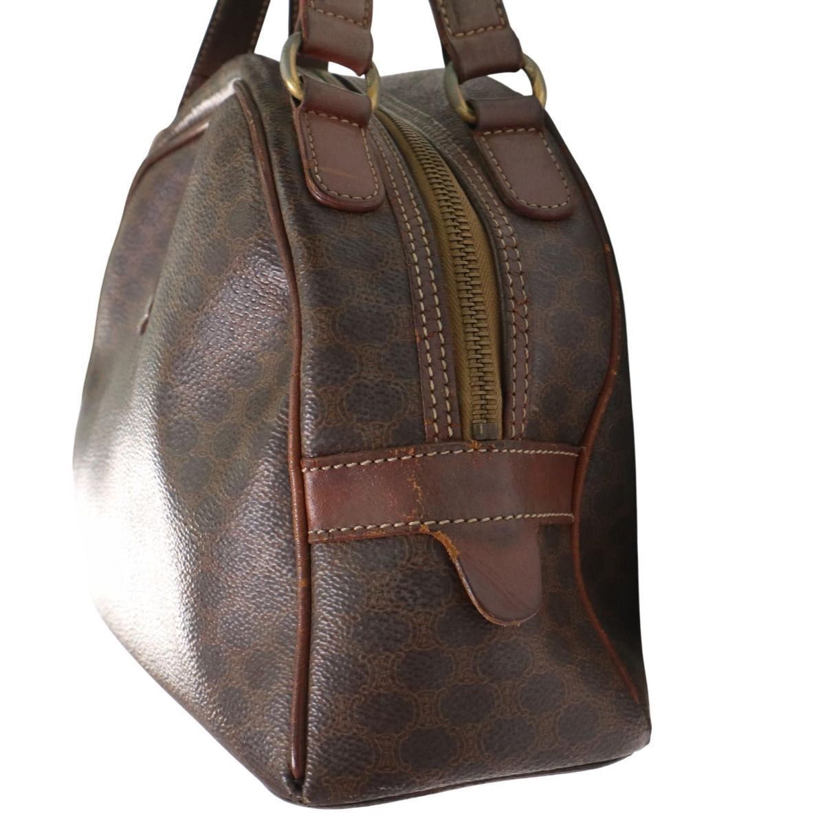 CELINE セリーヌ ハンドバッグ トート マカダム柄 トリオンフ PVC