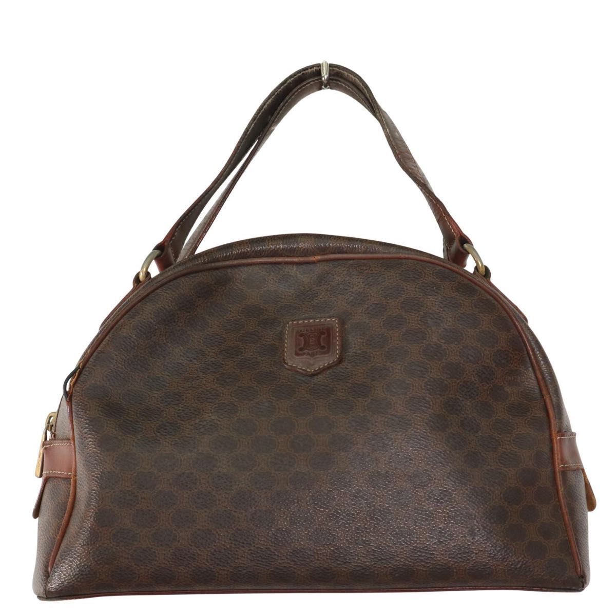 CELINE セリーヌ ハンドバッグ トート マカダム柄 トリオンフ PVC