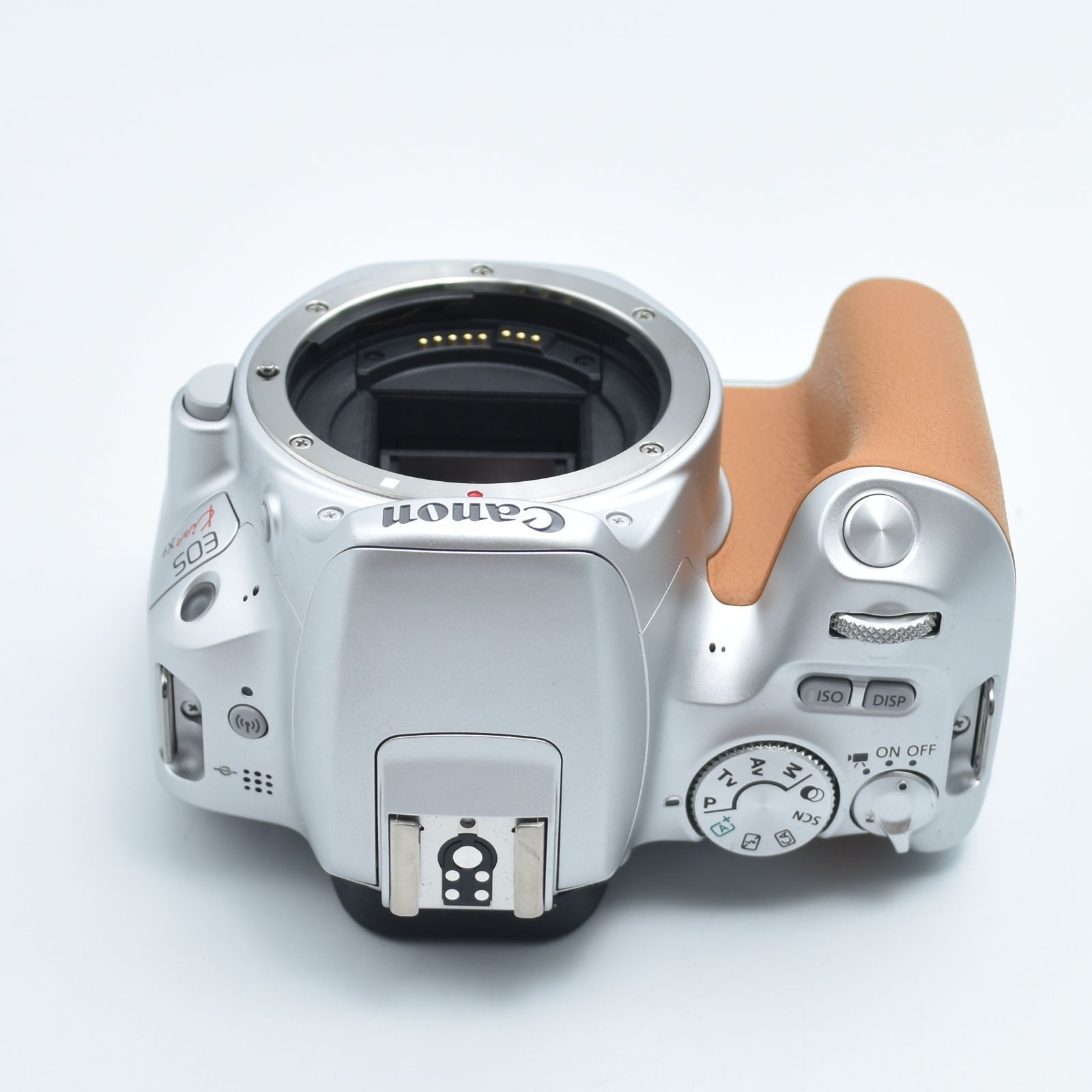 B#10162 T Canon デジタル一眼レフカメラ EOS Kiss X9 シルバー レンズ