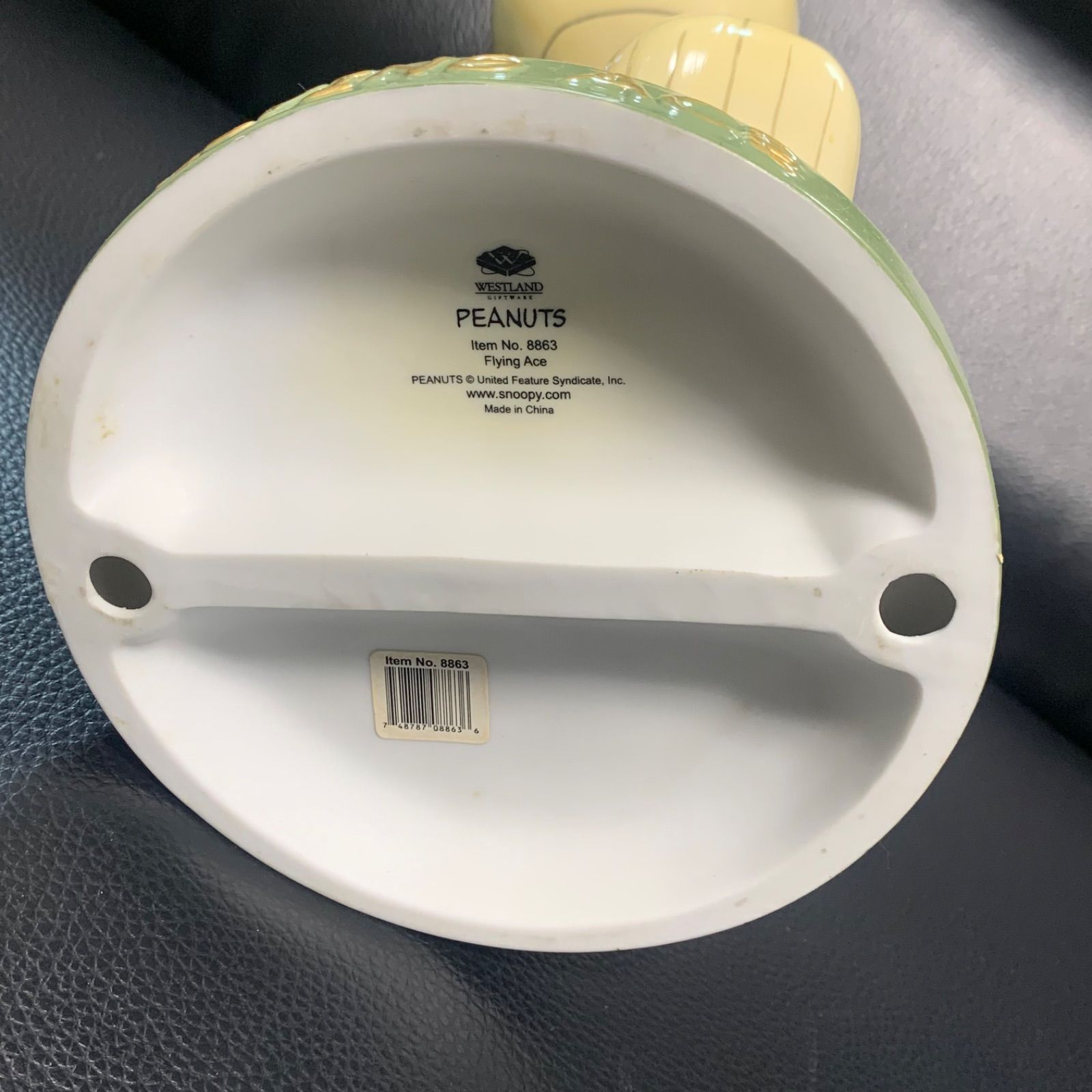 スヌーピー snoopy WESTLAND ヴィンテージ　陶器　フィギュア　3体 スヌーピー snoopy WESTLAND ヴィンテージ 陶器 フィギュア 3体