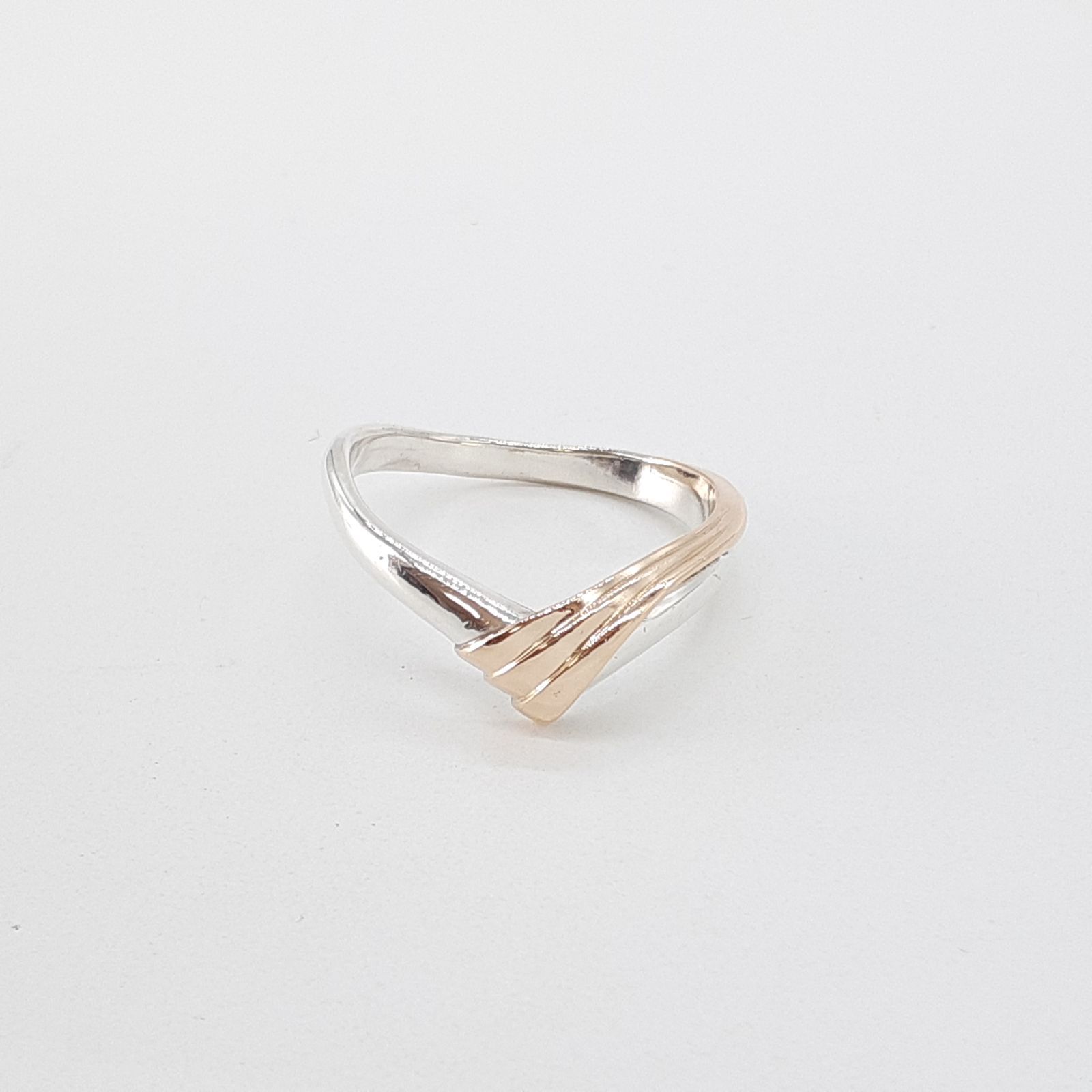 4℃ K10 シルバー コンビリング SILVER ゴールド 金 ヨンドシー 4℃ ヨンドシー リング シルバー SILVER ゴールド K10 コンビ デザイン