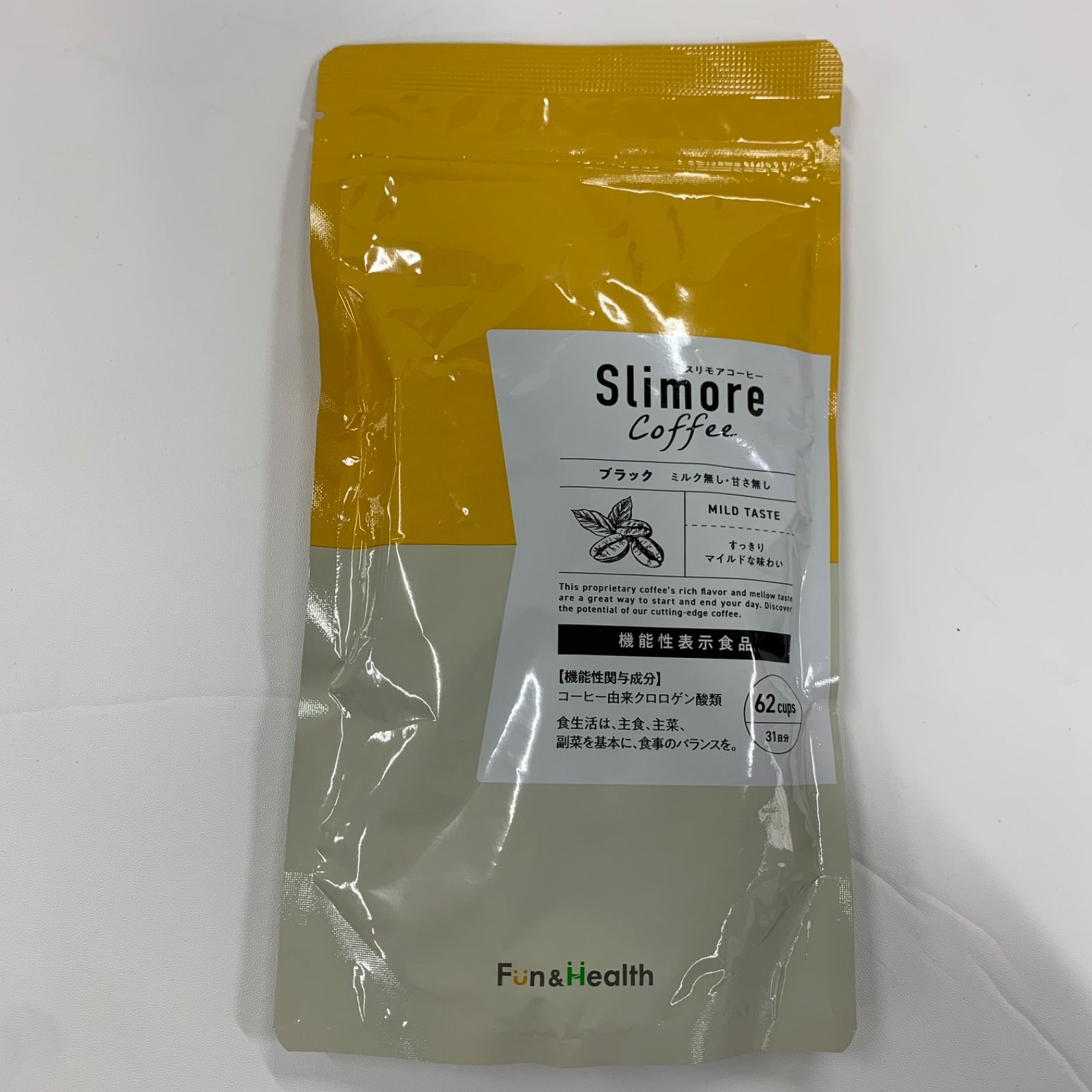 A8162 K 新日本製薬 Slimore coffee スリモアコーヒー ブラック 31日分