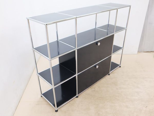 美品/USMハラー/haller/キャビネット/シェルフ/グラファイトブラック 楽天市場】【全品最大P23倍！26日1:59まで】ハラー キャビネット リ
