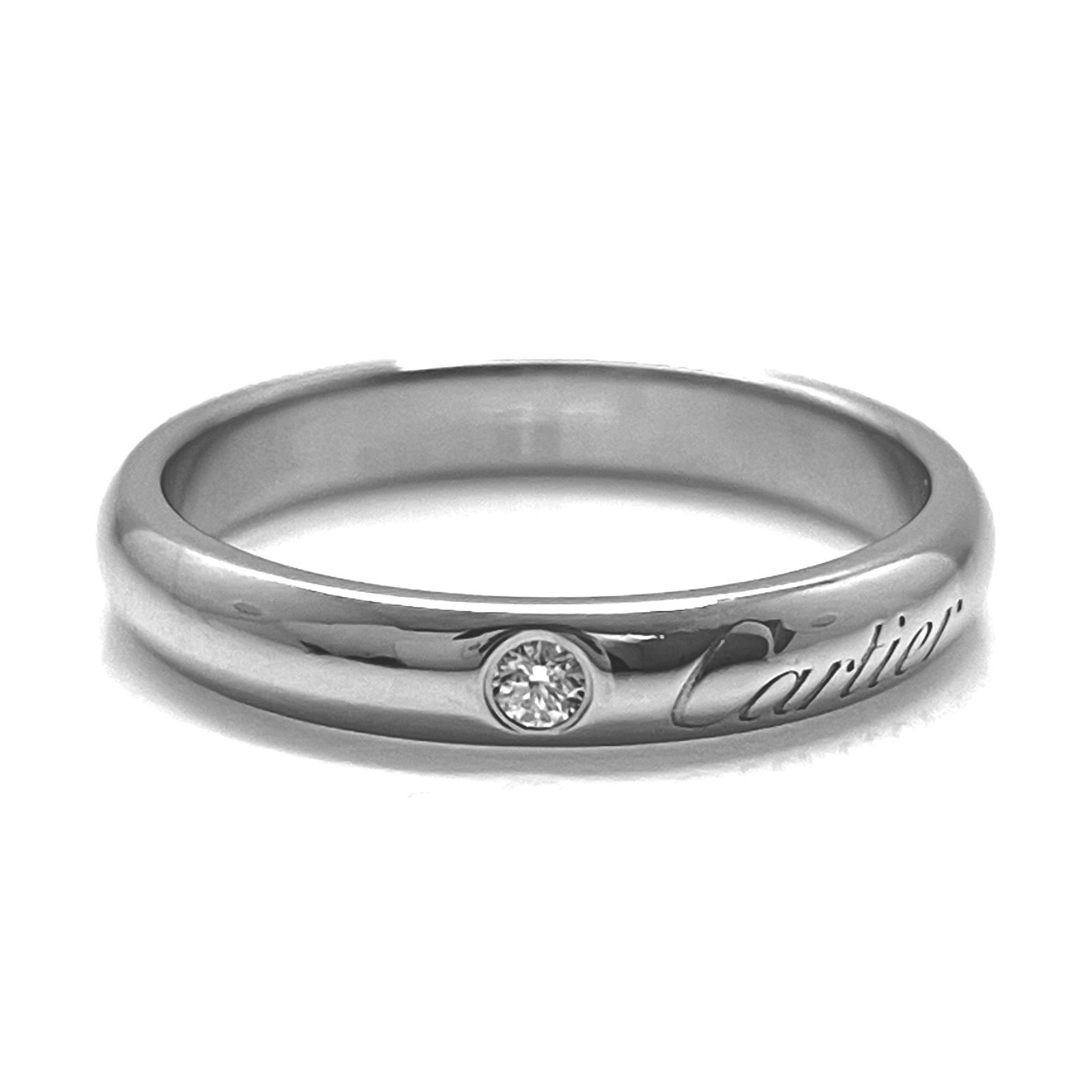 Cartier/ カルティエ Cドゥカルティエ ウェディング 1Pダイヤリング