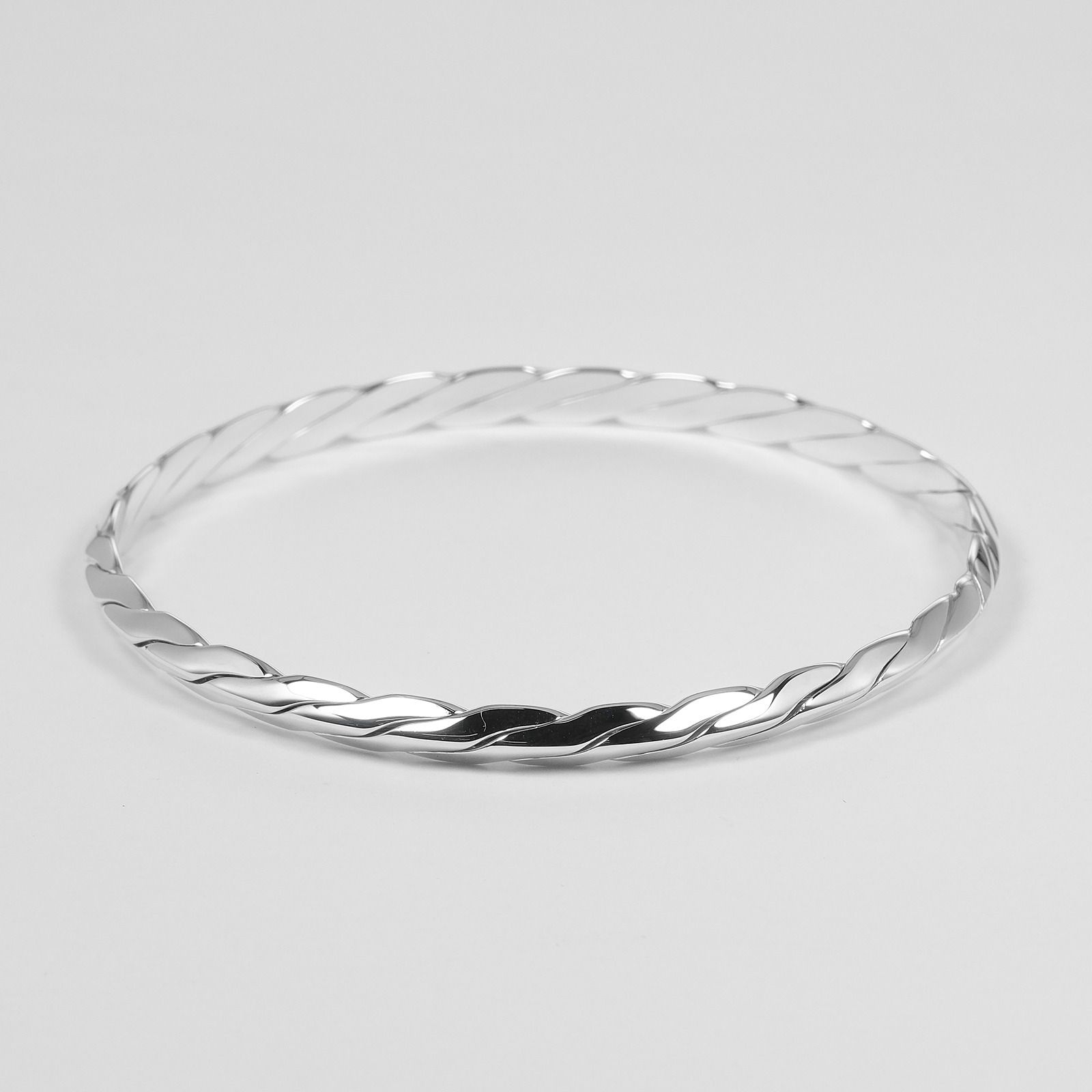 TIFFANY&Co.】ティファニー ナイフエッジ ツイスト 希少 シルバー925