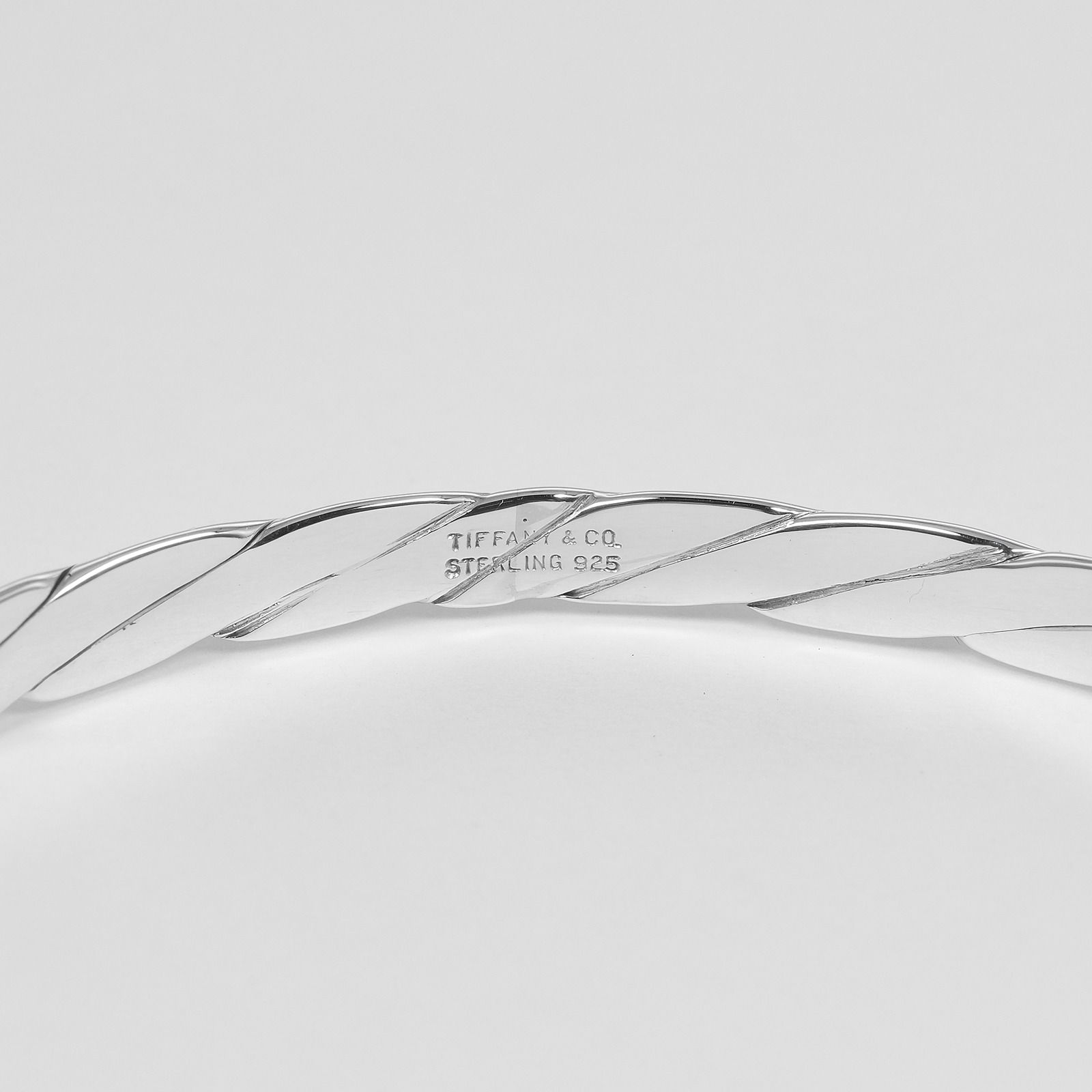 TIFFANY&Co.】ティファニー ナイフエッジ ツイスト 希少 シルバー925