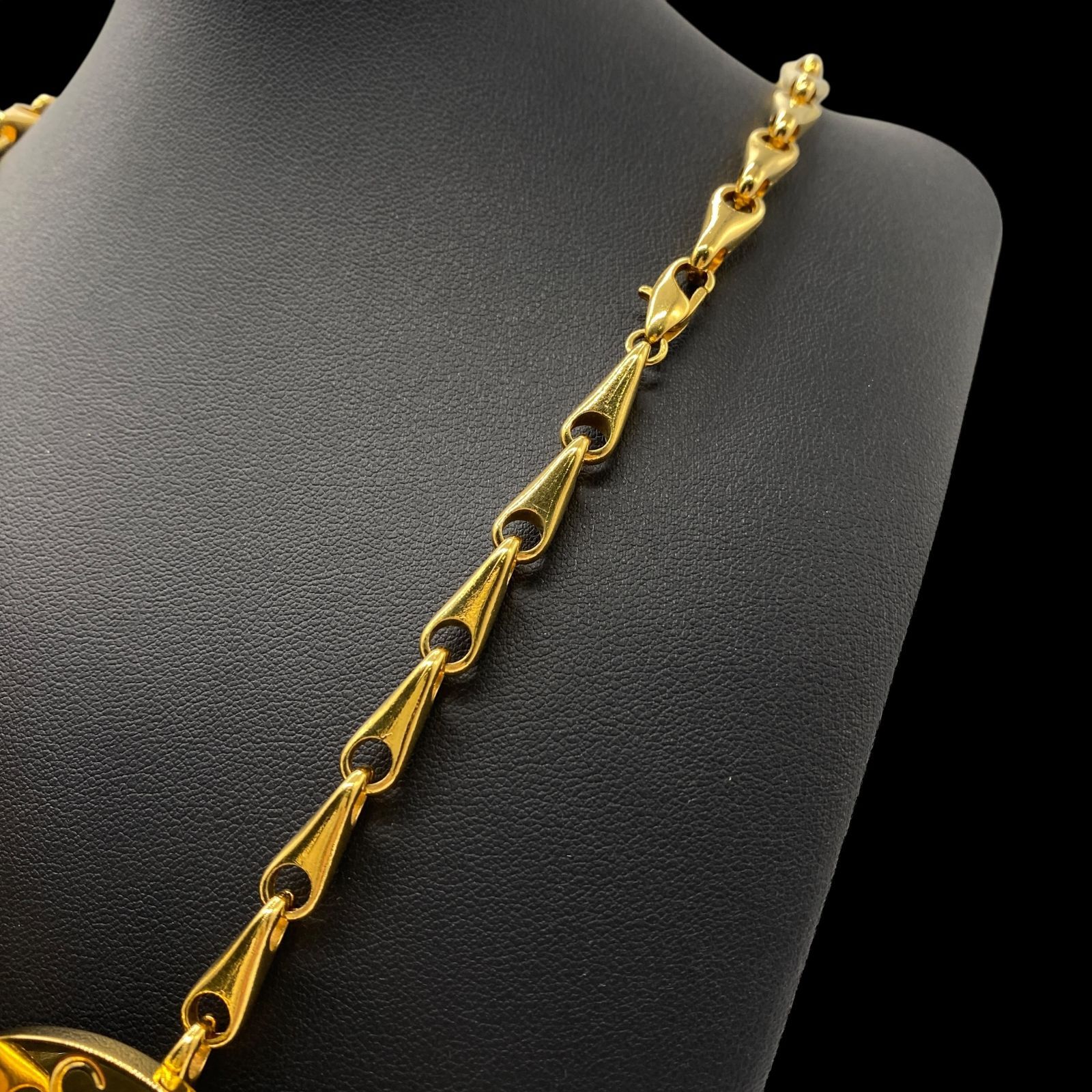 美品✨セリーヌ チェーンベルト サークル ゴールド 喜平チェーン ヴィンテージ CELINE（セリーヌ） ネックレス/チェーンベルト ヴィンテージ ウエスト