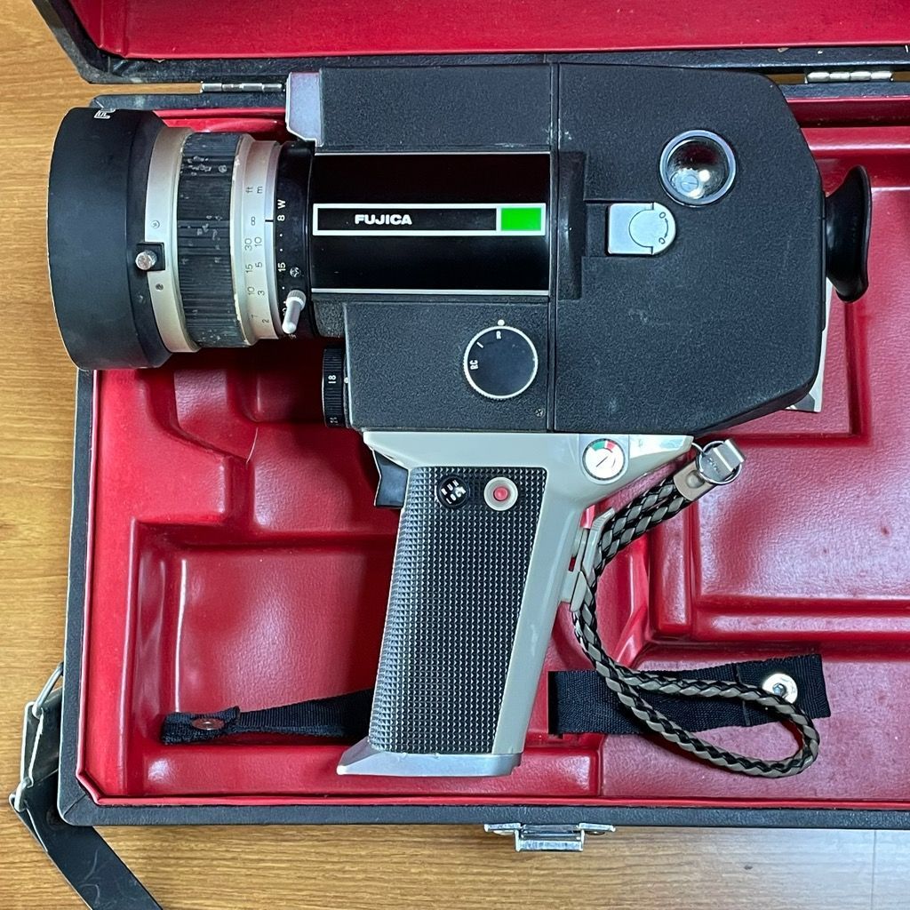 ジャンク品】ハンディカメラ （FUJICA Single-8 Z700） ※現地引き取り