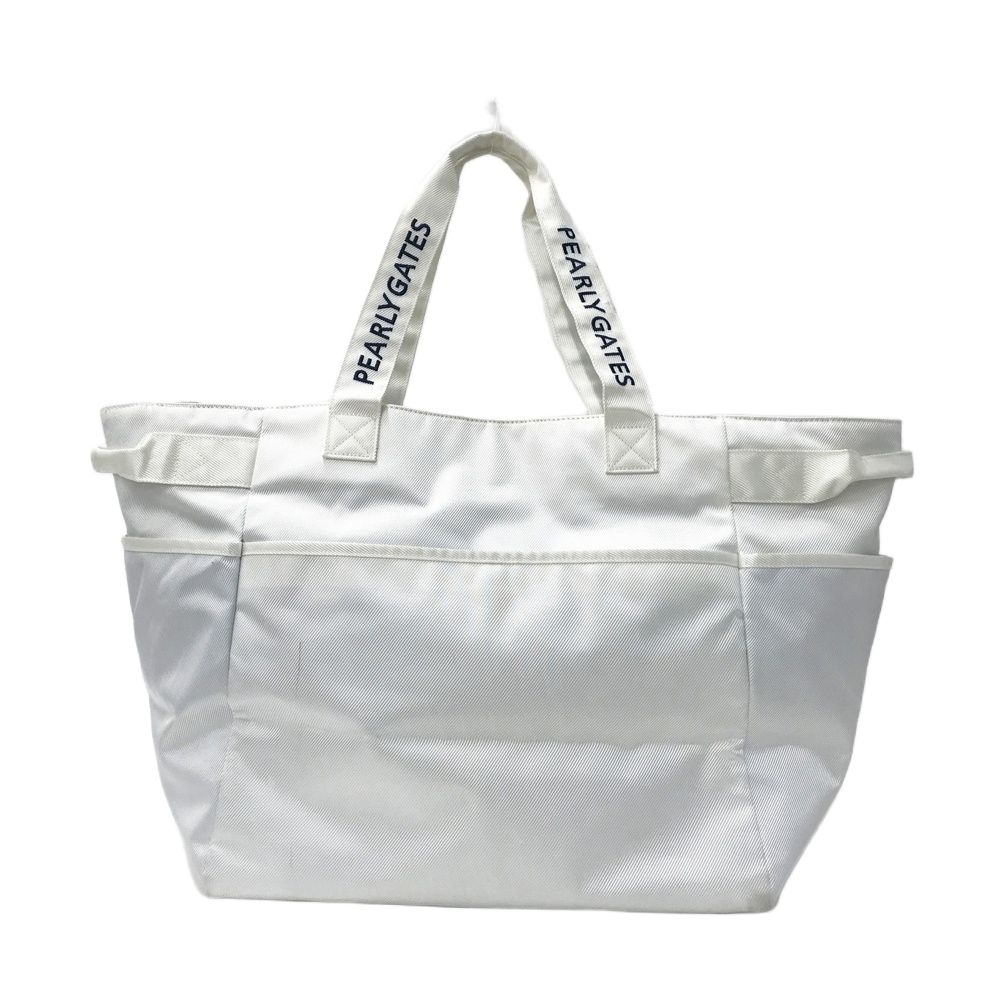 PEARLY GATES ホワイトロッカーバッグ トートバッグ PEARLY GATES（パーリーゲイツ） トートバッグ 「PEARLY GATES