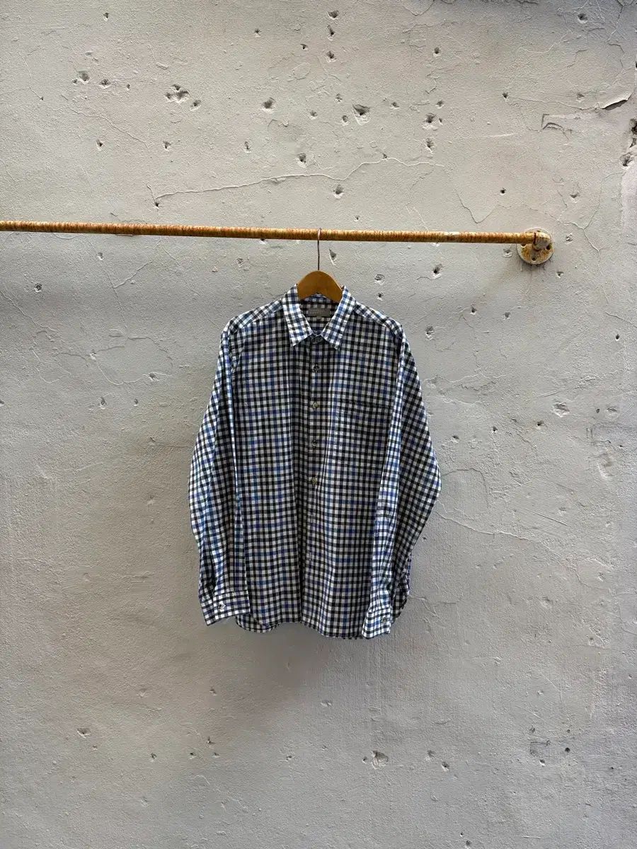 マーガレットハウエル CHECK 人気 チェックシャツ MARGARET HOWELL