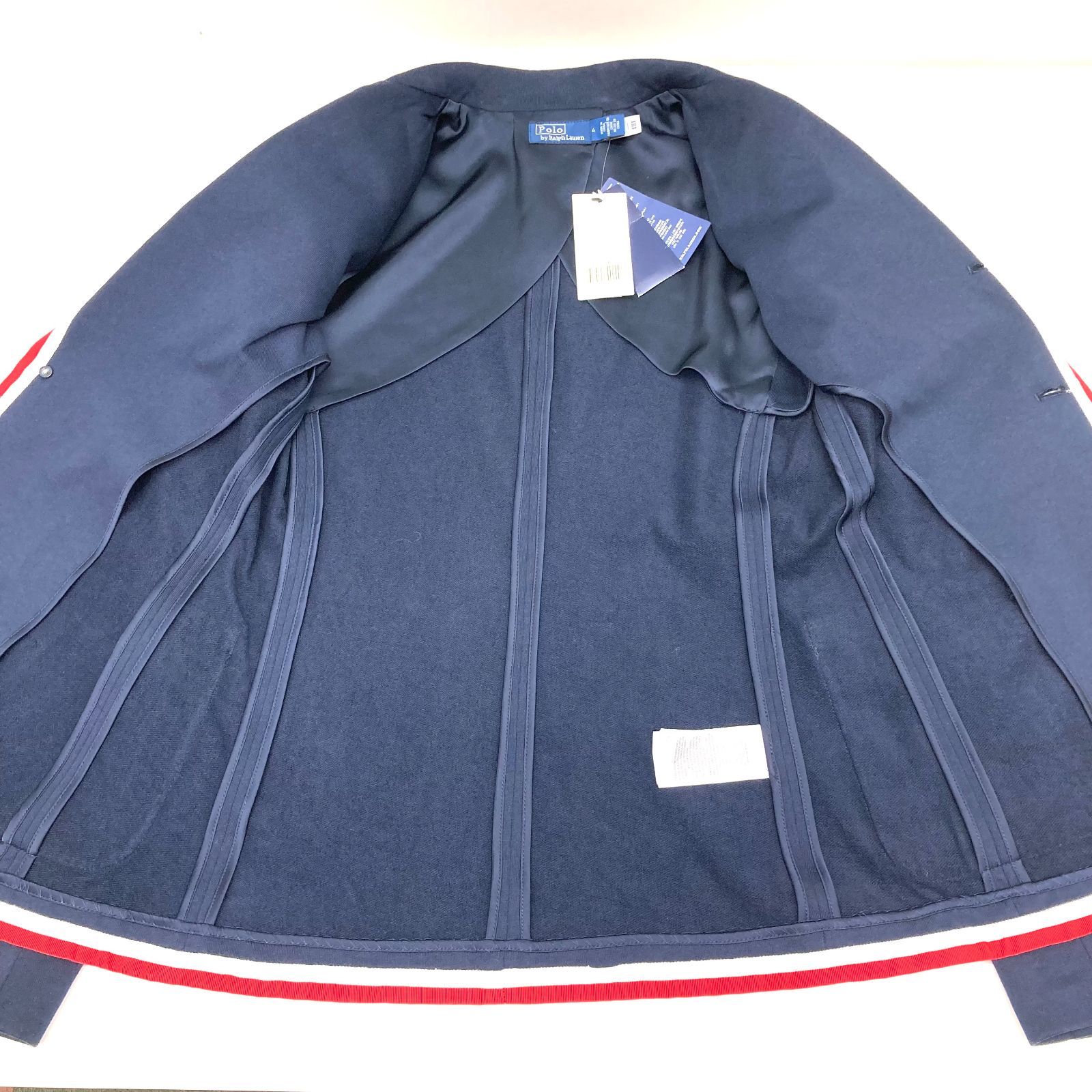 e) タグ付き未使用品 POLO RALPH LAUREN ラルフローレン グログラン