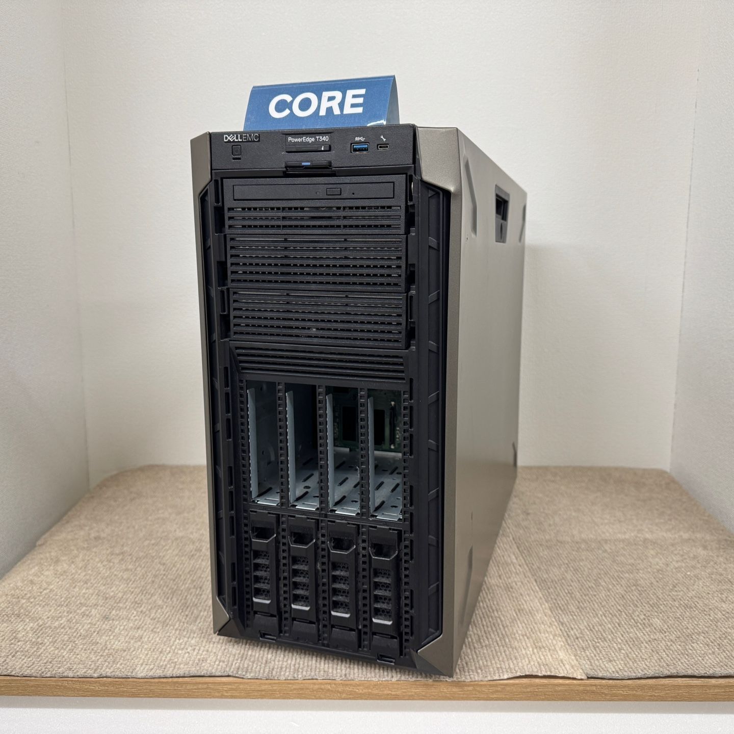 Dell EMC PowerEdge T340 LFF 8BAY 1x E-2244G 4core 3.80GHz 16GB