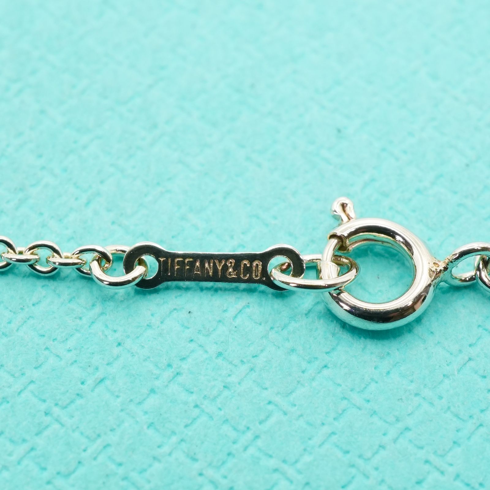 美品 ティファニー ビーンズ ラージ ネックレス シルバー925 ティファニービーンズラージネックレス925