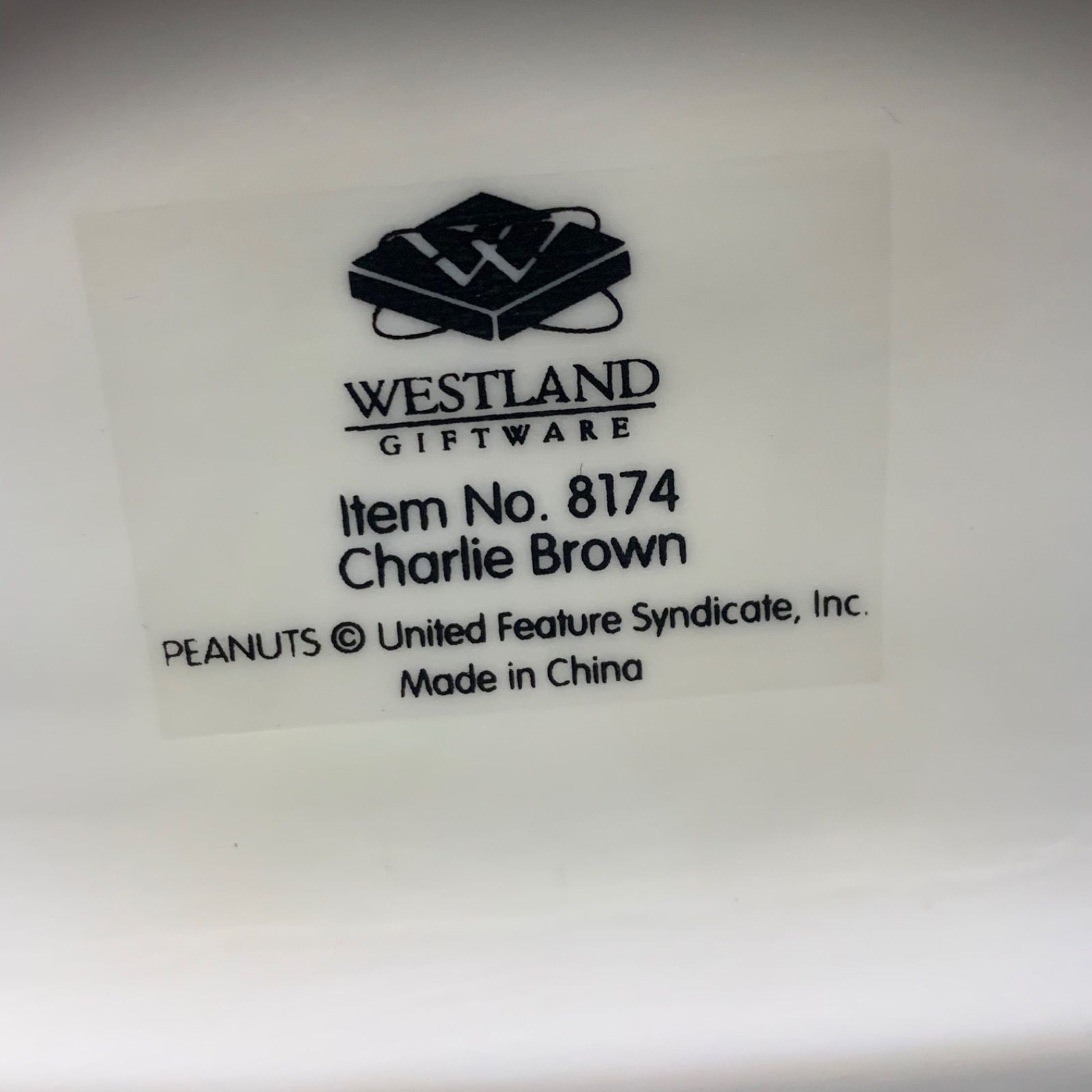 移転の為特別値下げ】スヌーピー WESTLAND チャーリーブラウン