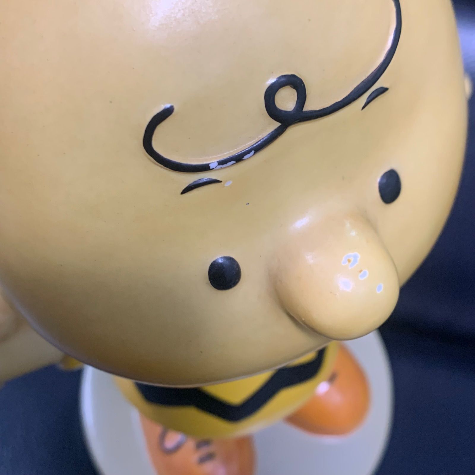 スヌーピー WESTLAND チャーリーブラウン フィギュア 置物 陶器