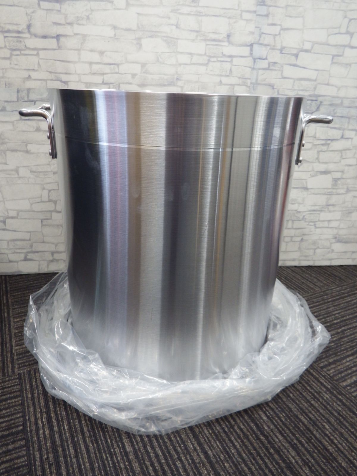 S 1210 業務用 寸胴鍋 60 QT 約57 L アルミ製 大容量 ストックポット