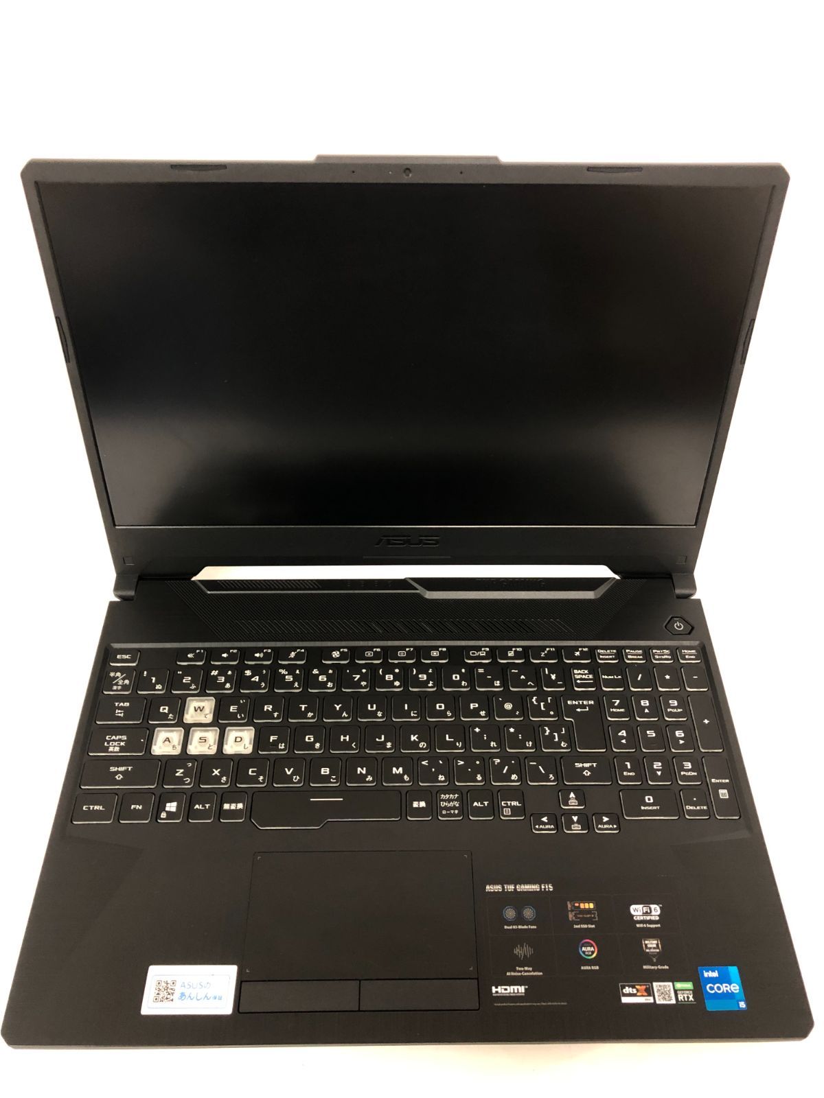 ASUS TUF Gaming F15 FX506HM／Core i5-11400H／16GB／SSD512GB