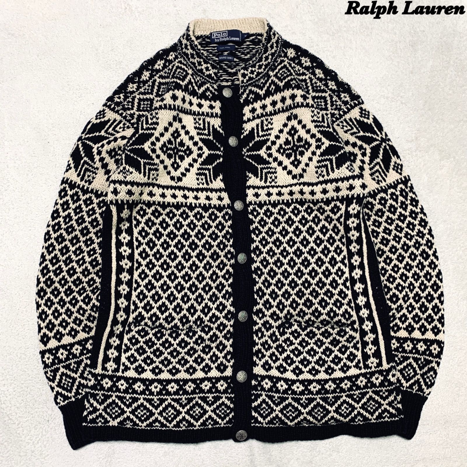 POLO by Ralph Lauren ニットカーディガン HAND KNIT ハンドニット