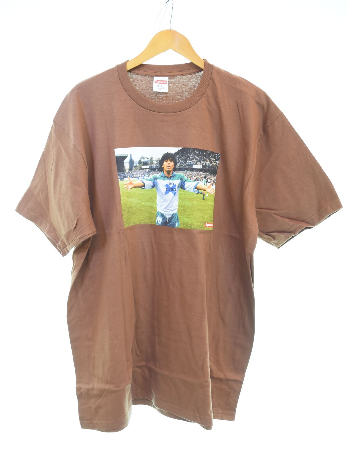 Supreme マラドーナ Tシャツ ブラウン Supreme Maradona Tee Brown Men's - SS24 - US