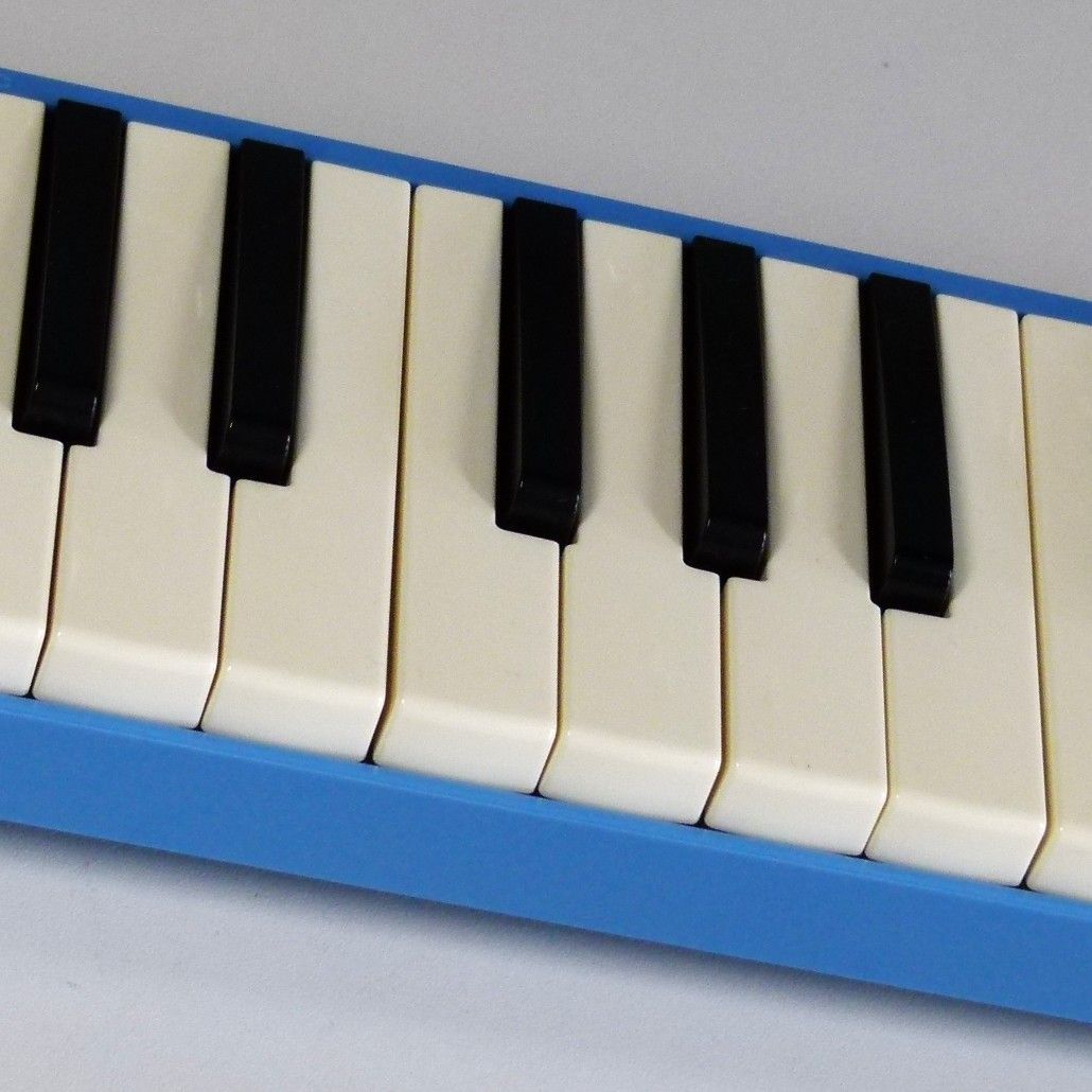 IM] 鍵盤ハーモニカ ピアニカ 32鍵 YAMAHA P-32D 水色 ブルー ヤマハ