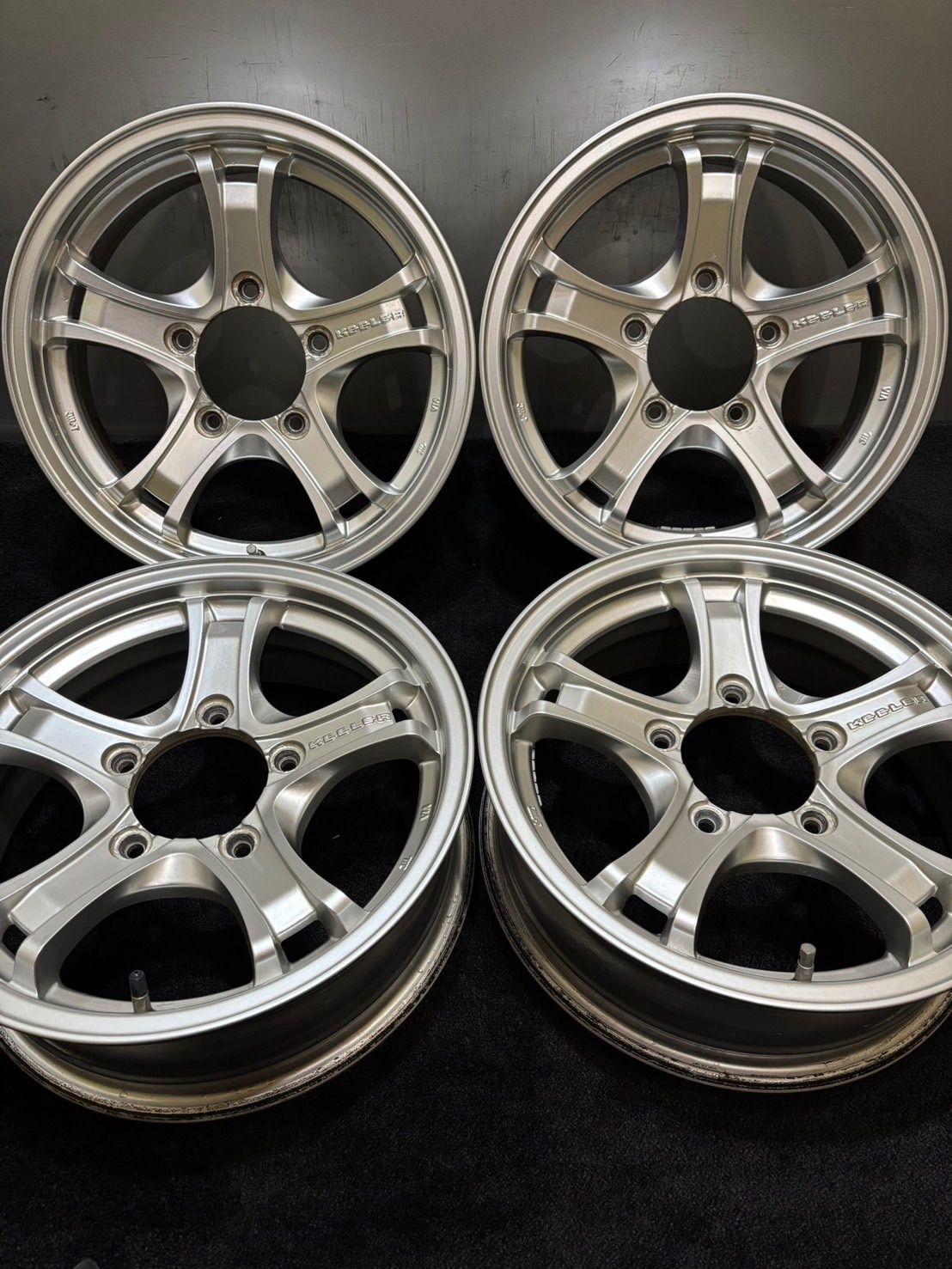 Weds KEELER ジムニー 16インチアルミホイール 中古 2025年最新】Yahoo!オークション -ジムニー キーラー(16インチ)の中古