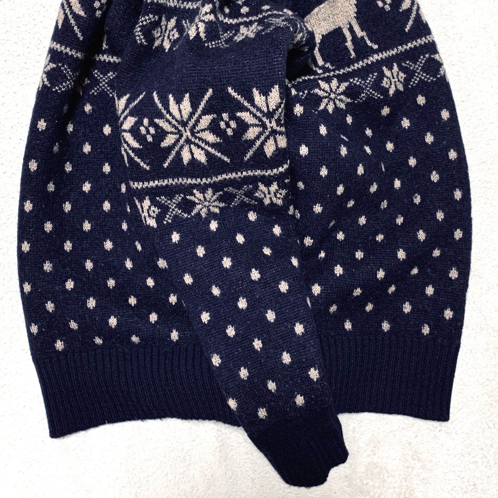 【RRL】 ダブルアールエル ラルフローレン 三つ星タグ ノルディック柄 ニット RRL】 ダブルアールエル ラルフローレン 三つ星タグ ノルディック柄