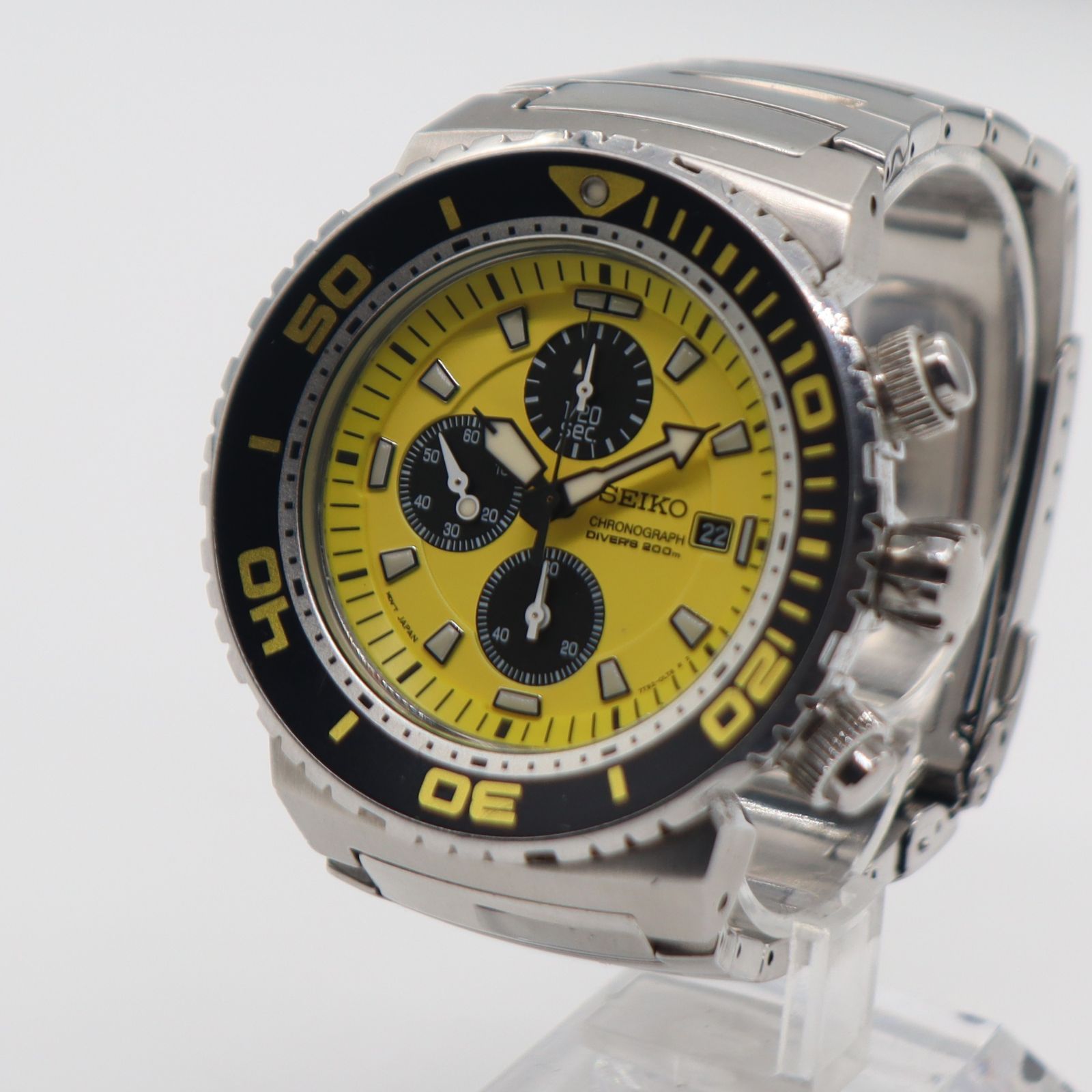 希少 SEIKO CHRONOGRAPH セイコー クロノグラフ ダイバーズ200m 7T92