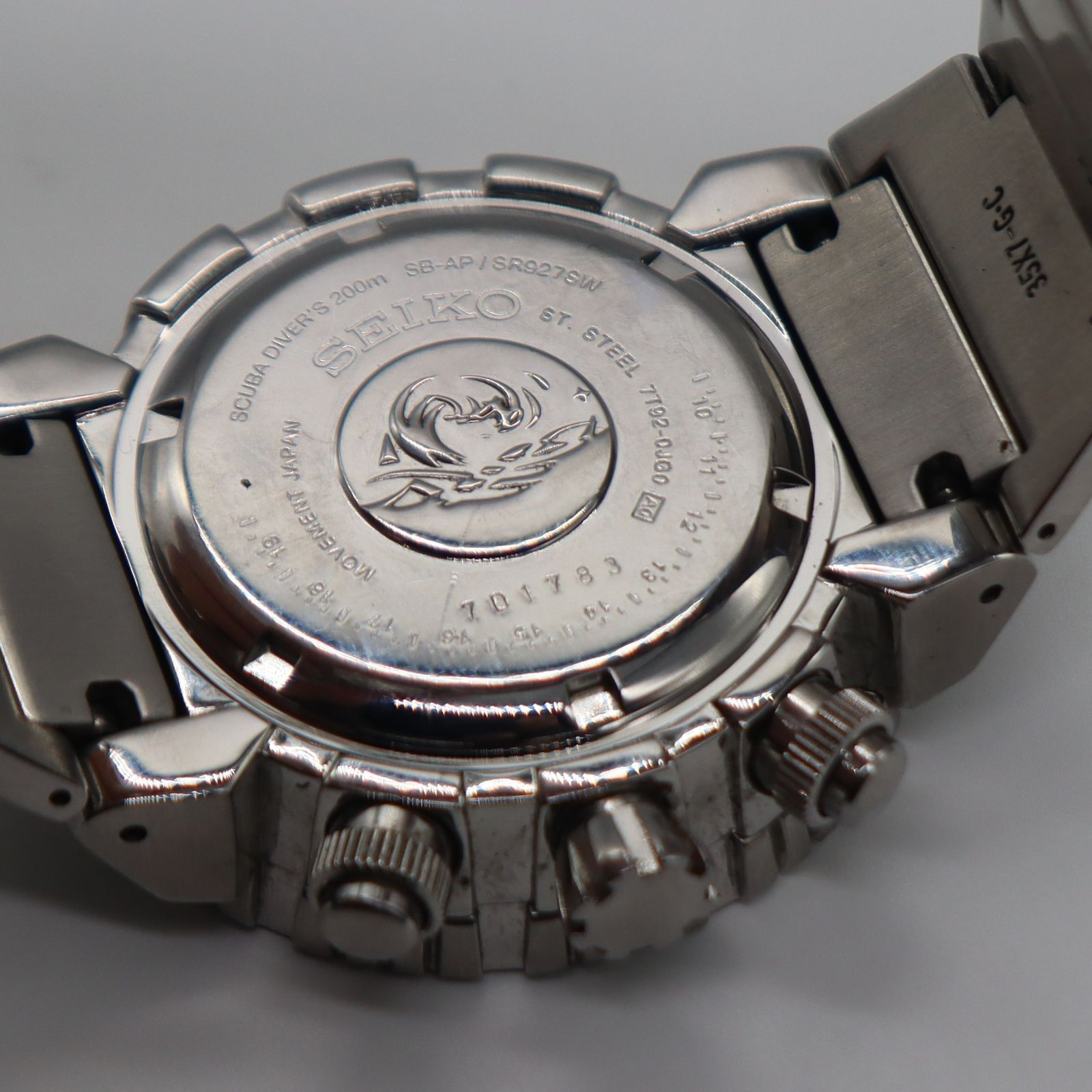 希少 SEIKO CHRONOGRAPH セイコー クロノグラフ ダイバーズ200m 7T92