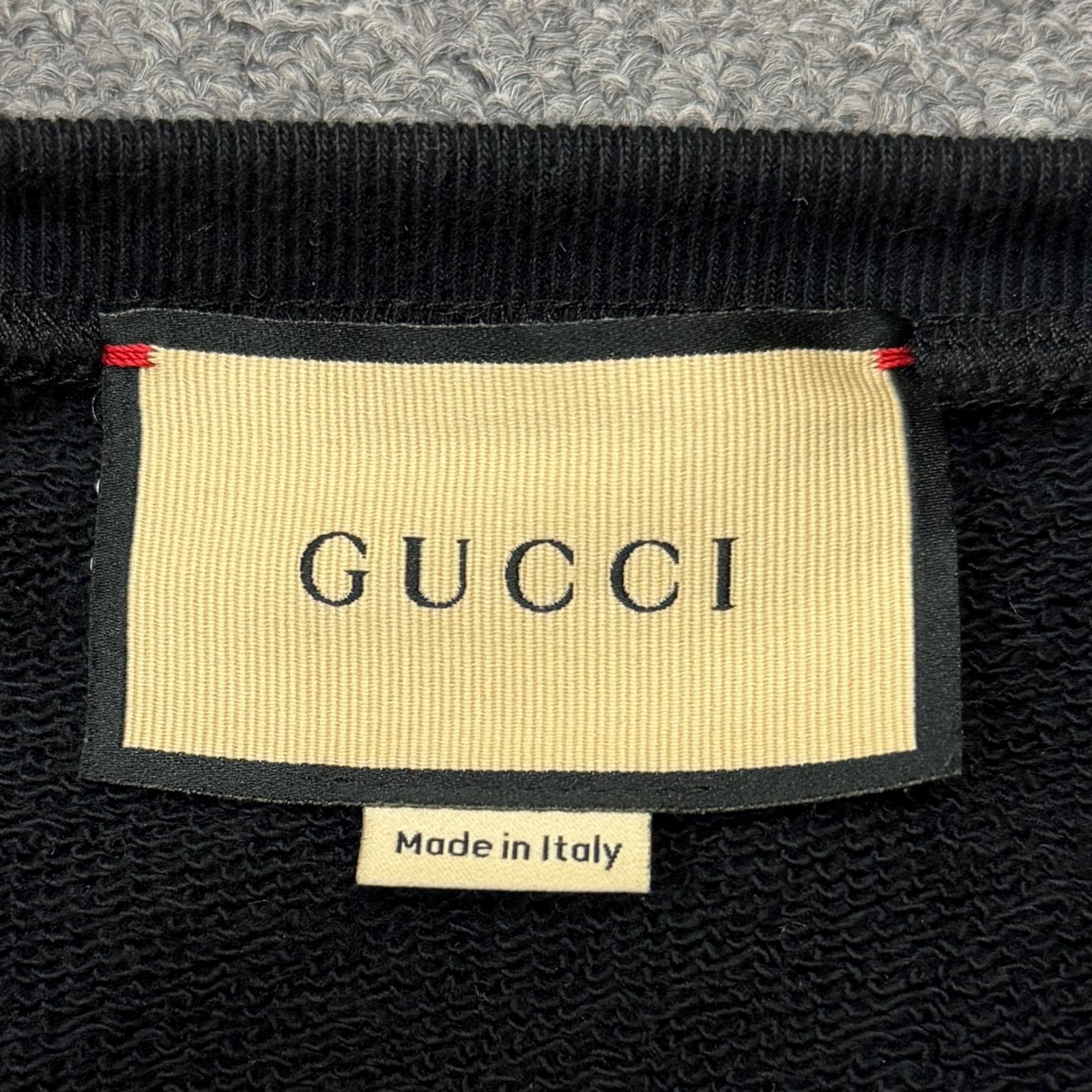 国内正規 GUCCI Stars Print Cotton Jersey Sweatshirt スタープリント