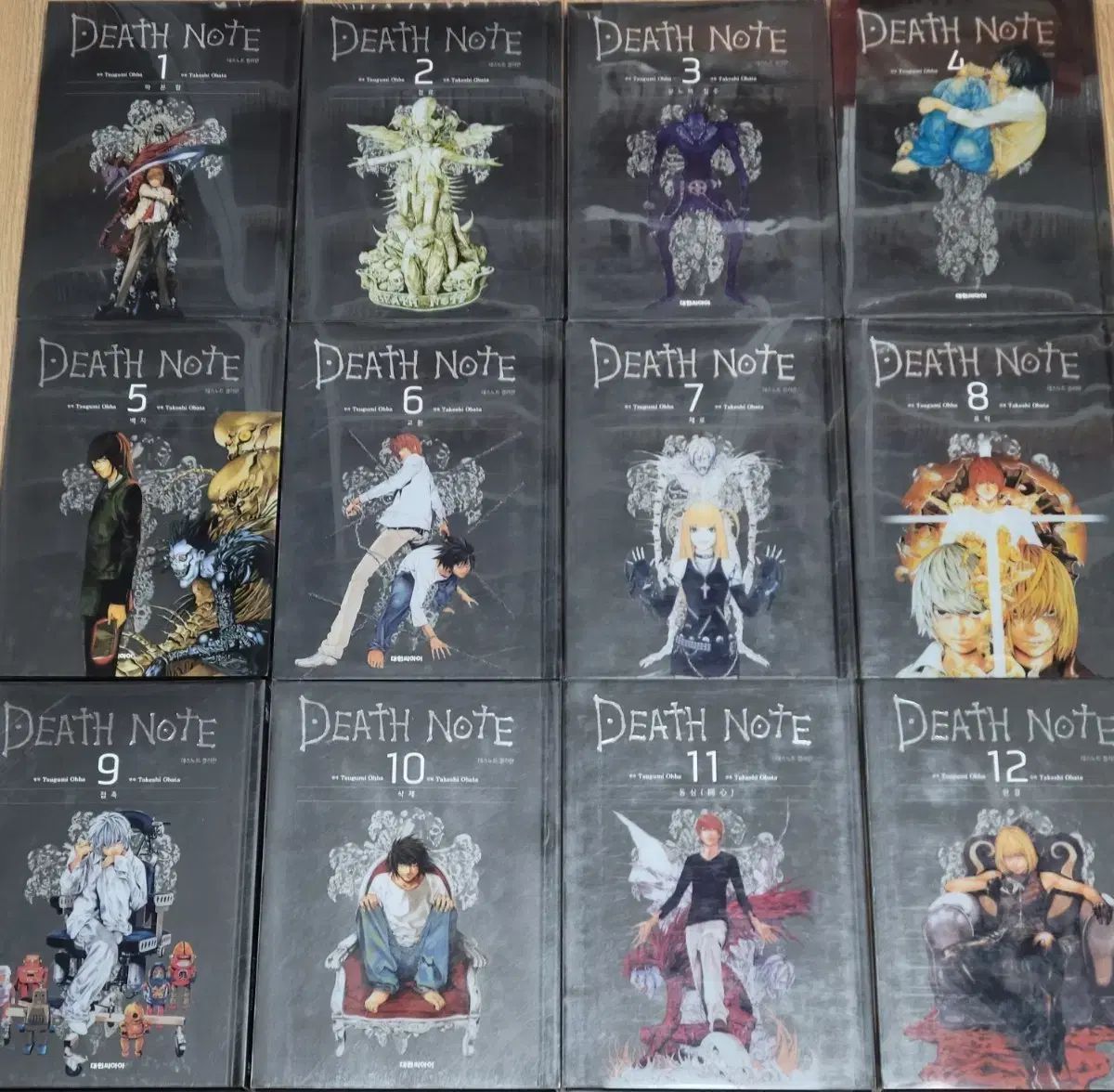 初版 DEATH NOTE(デスノート) カラー版 ケース含む 全巻 セット