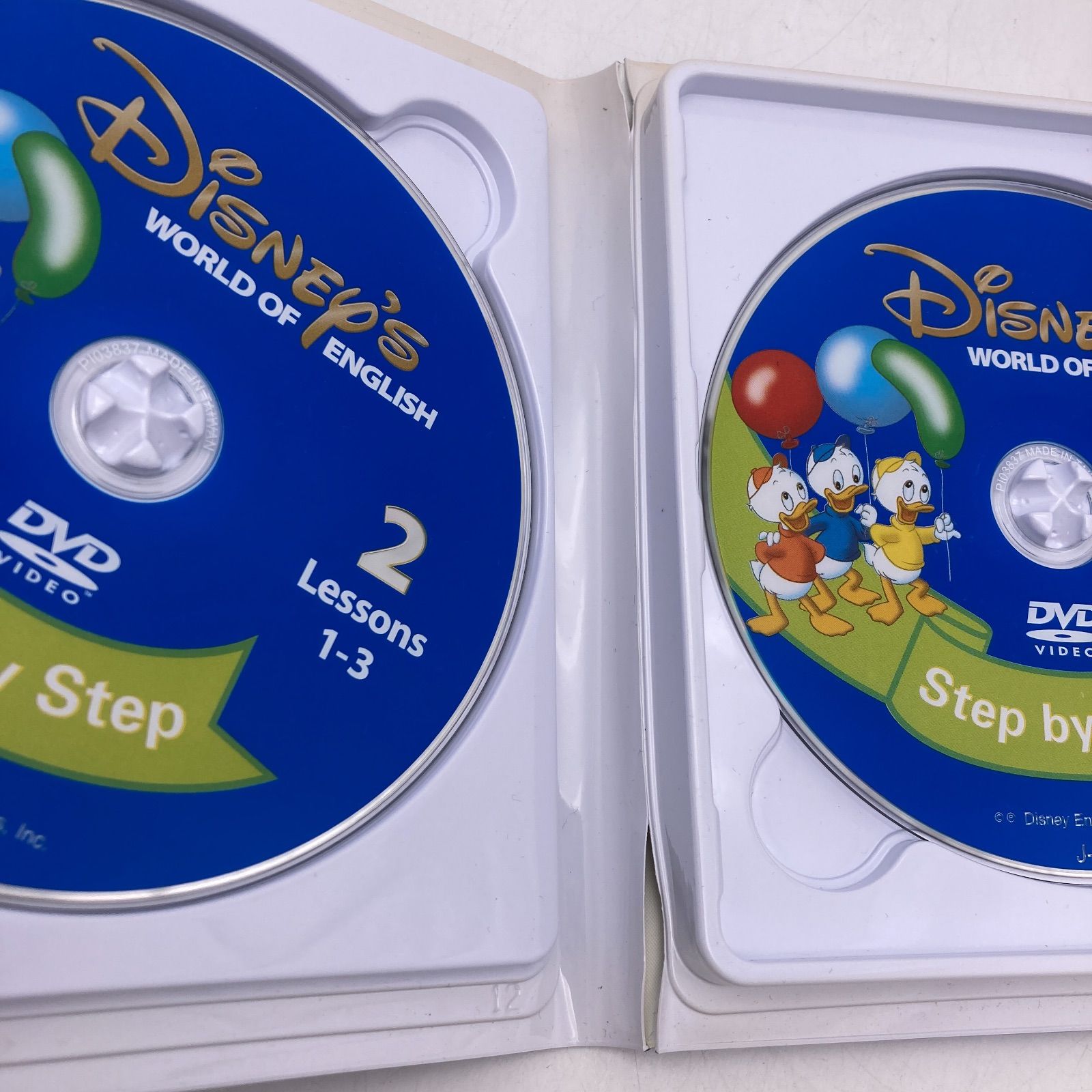 メインプログラムの絵本とCDとステップバイステップDVDとトーク