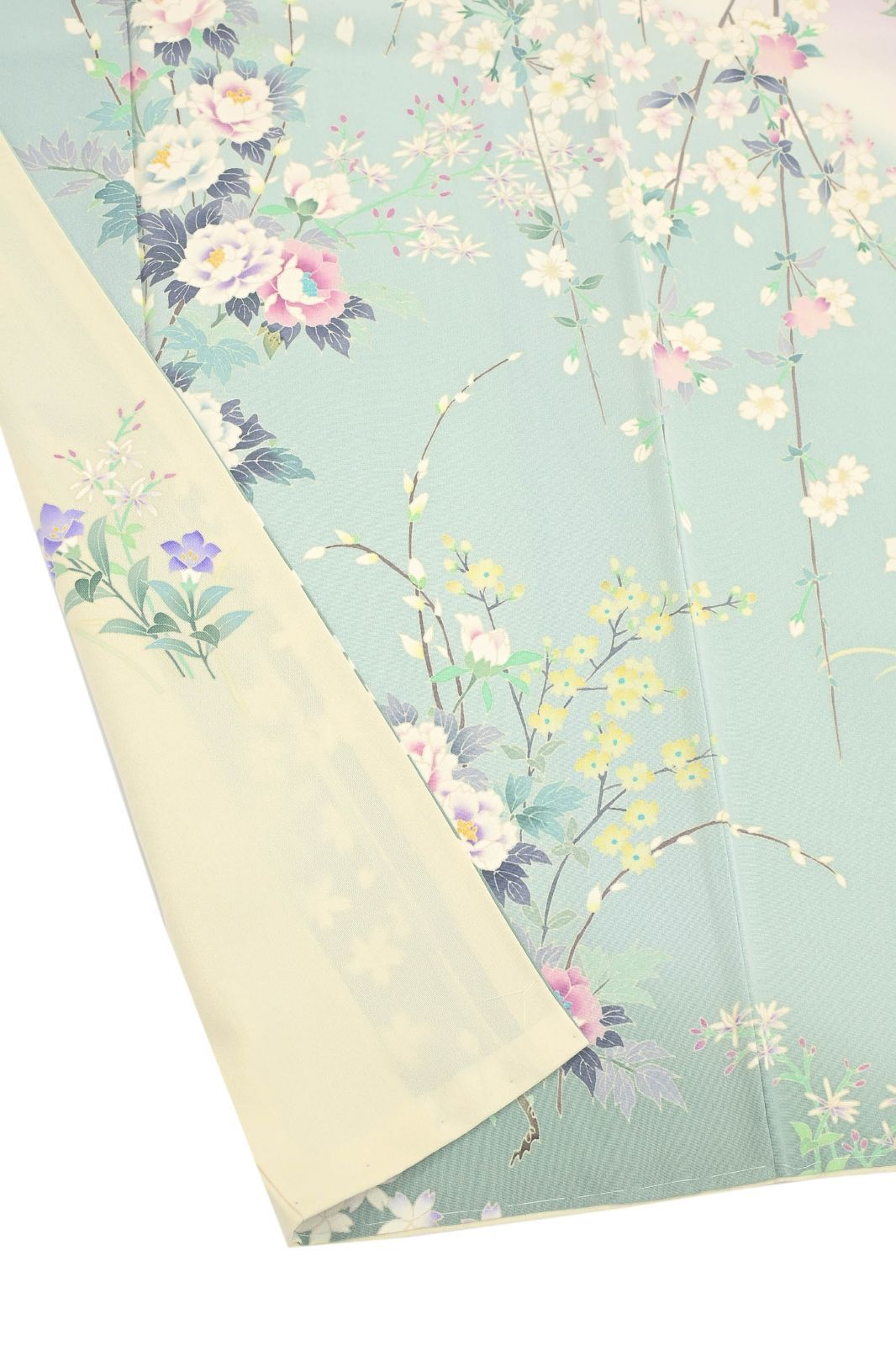 寺西英樹作】 特選加賀友禅訪問着｜仕立て上がり｜単衣仕立て・中古美