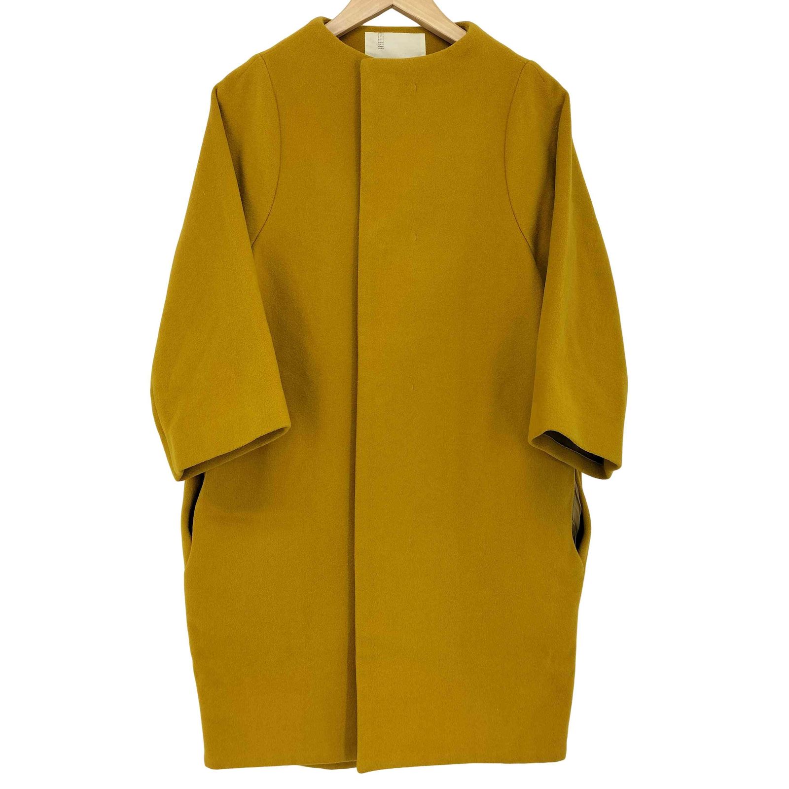 ニトカ nitca カシミヤ混 強圧縮ビーバーコクーンコート レディース