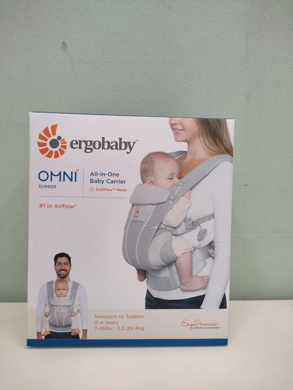ergobaby 最新 OMNI breeze 抱っこひも エルゴベビー オムニブリーズ