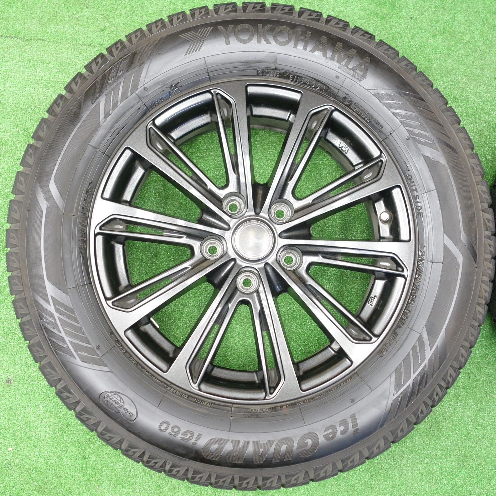 バリ溝16インチ 215/60R16バリ溝4本セット