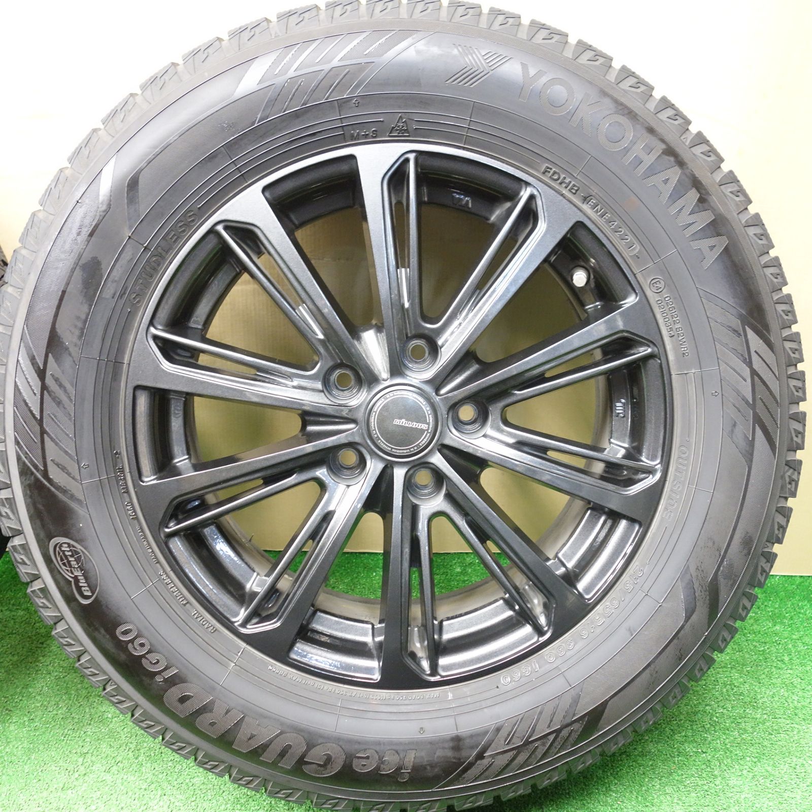 215⁄65R16 ヨコハマ バリ溝 綺麗 アイスガード VRX2 バリ溝！21年 
