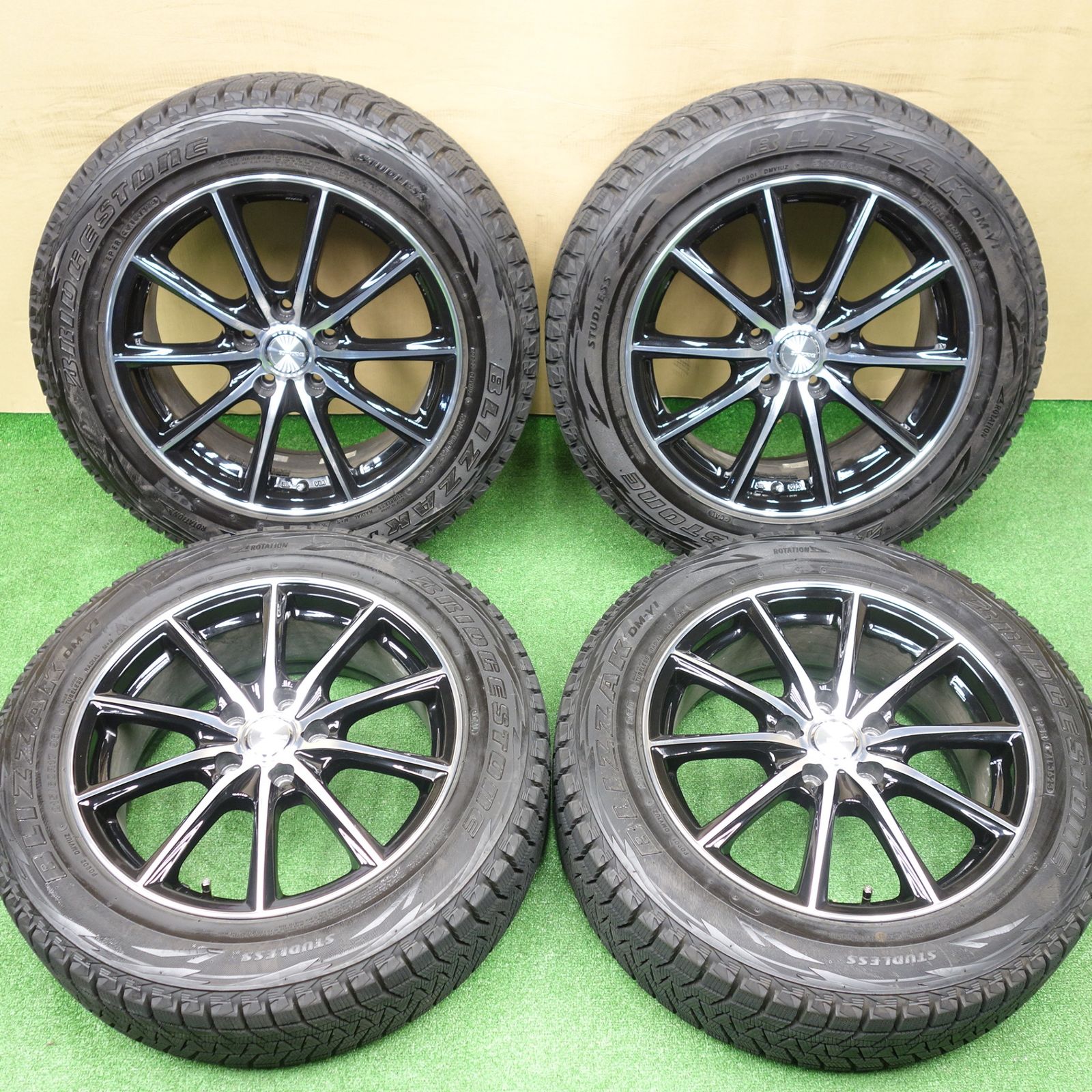 バリ溝！23年！キレイ！9.5分☆スタッドレス 215/60R17 ブリヂストン 