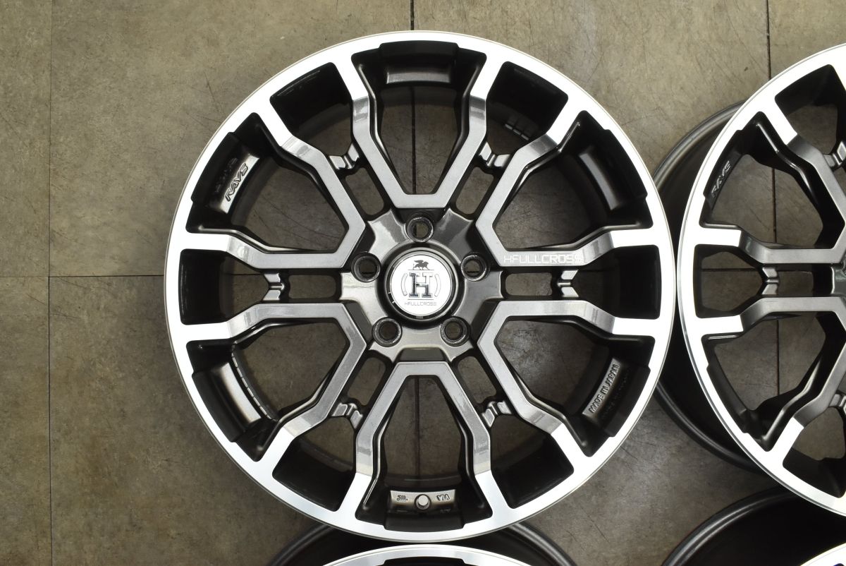人気ホイール】RAYS HFULLCROSS クロススリーカーズ T6 18in 7.5J +45