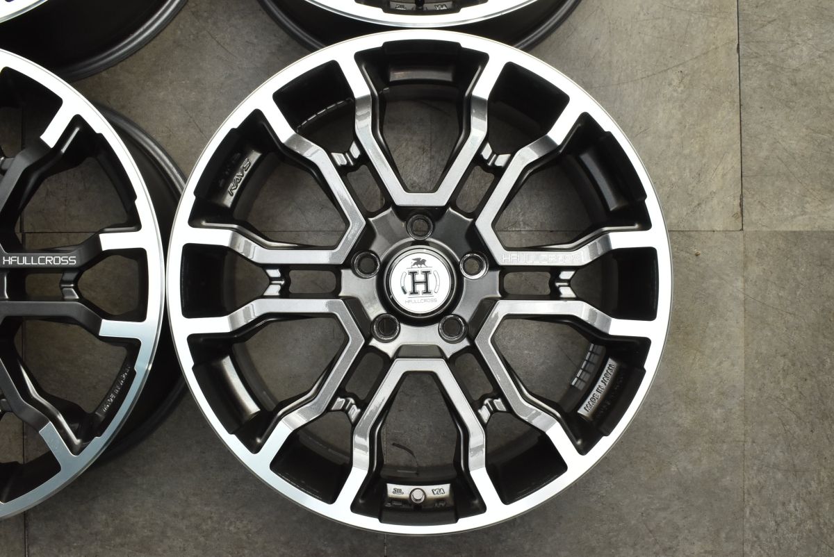 人気ホイール】RAYS HFULLCROSS クロススリーカーズ T6 18in 7.5J +45