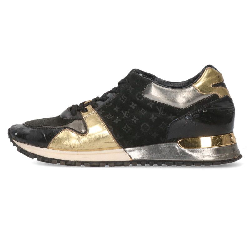 ルイヴィトン スニーカー ランアウェイ・ライン モノグラム エピ サイズ9 ルイヴィトン ランアウェイ・ライン モノグラムローカットスニーカー